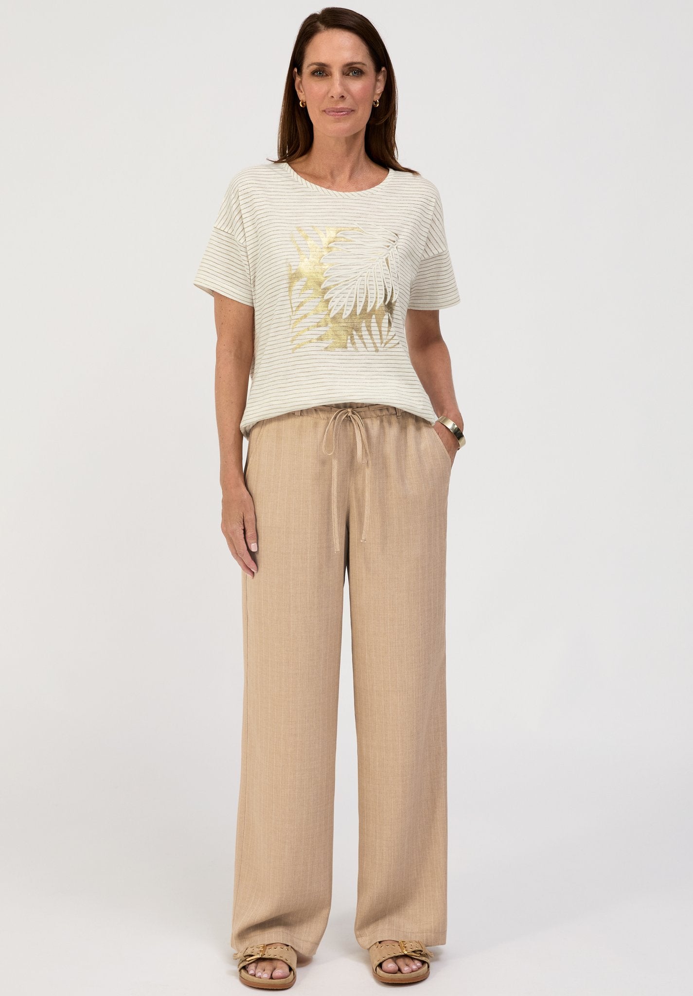Bianca Damen T-Shirts Cream