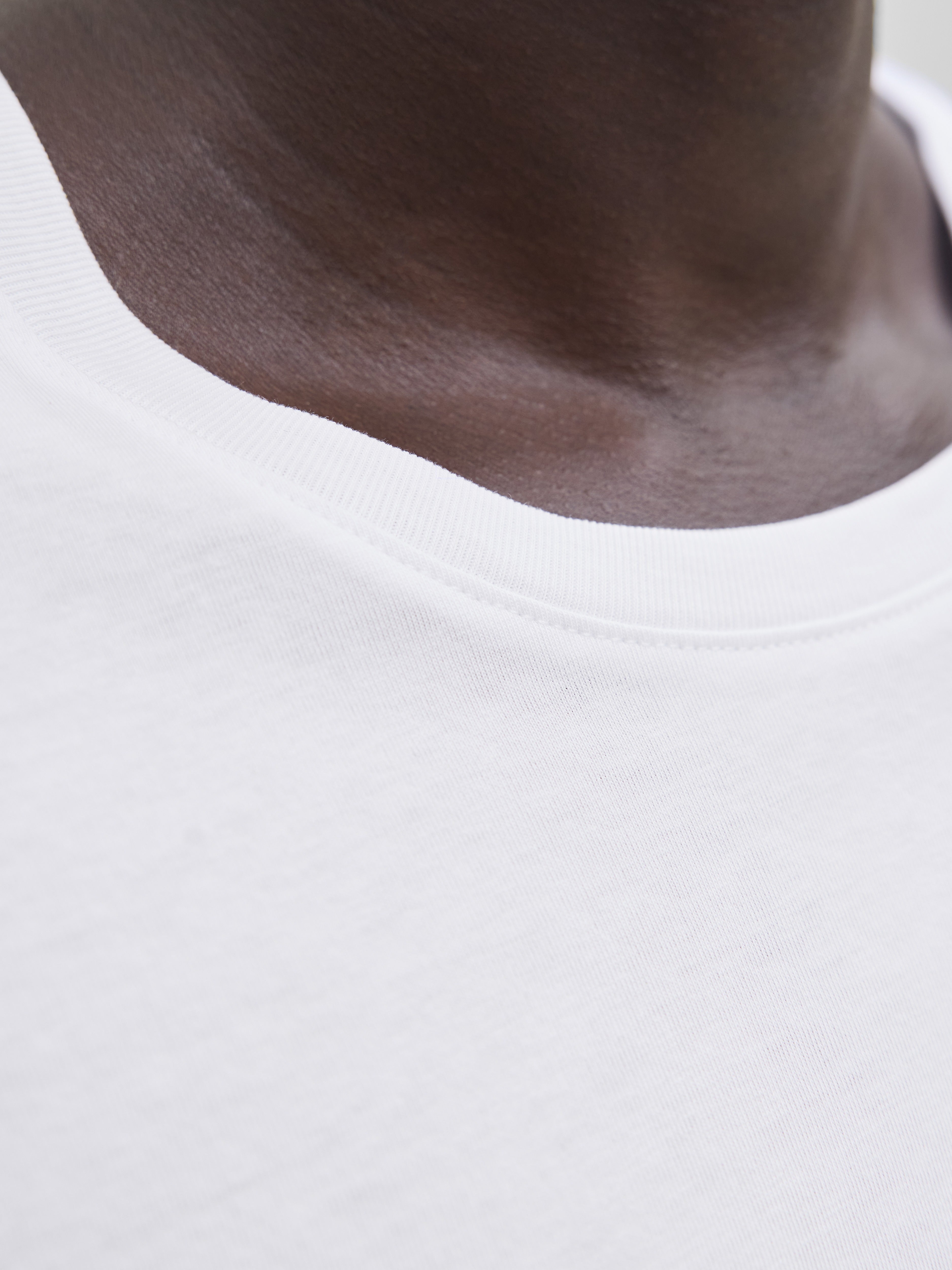 Jack & Jones Herren T-Shirts kurz White