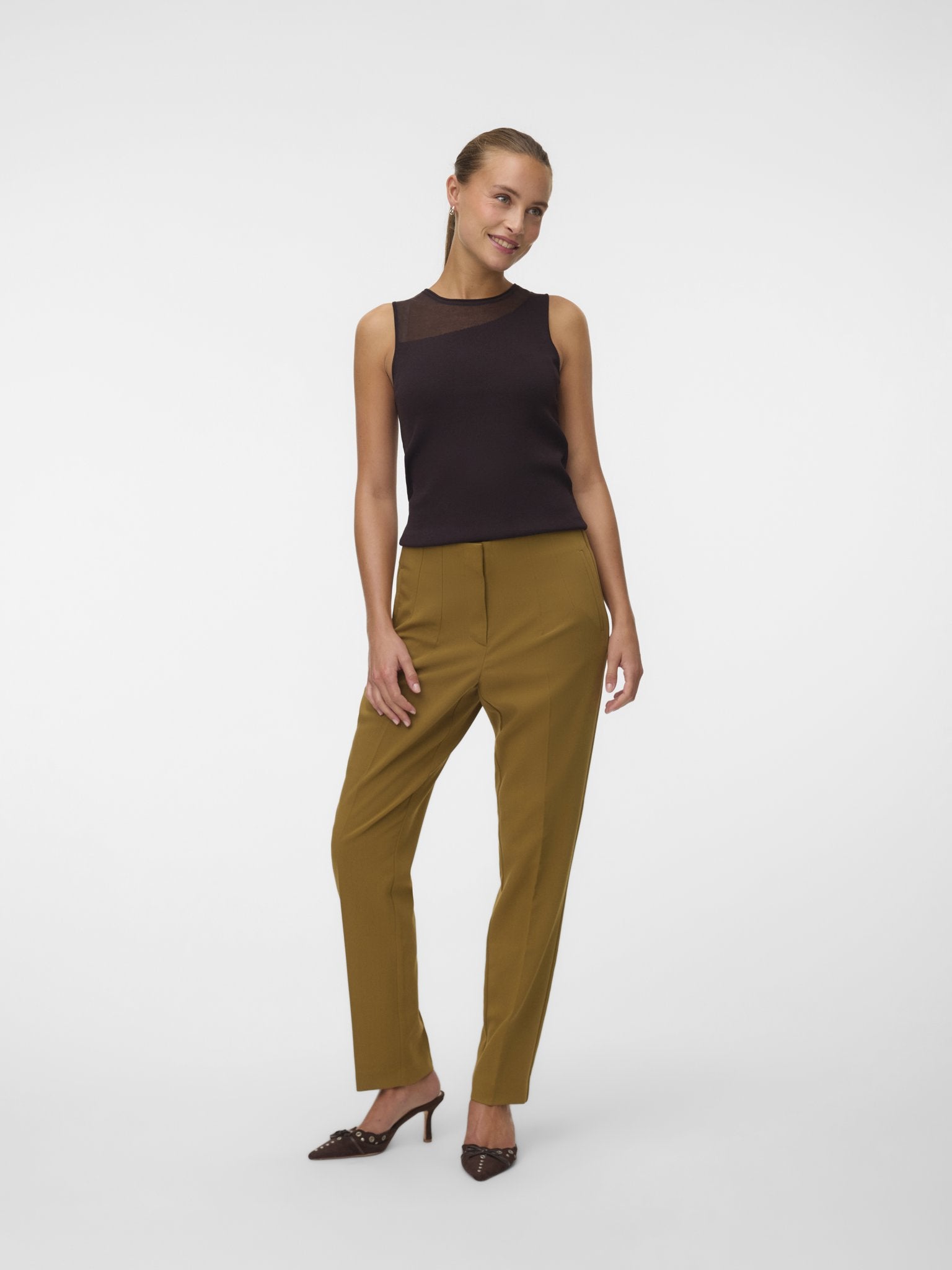 Vero Moda Damen Pullover Chocolate Torte