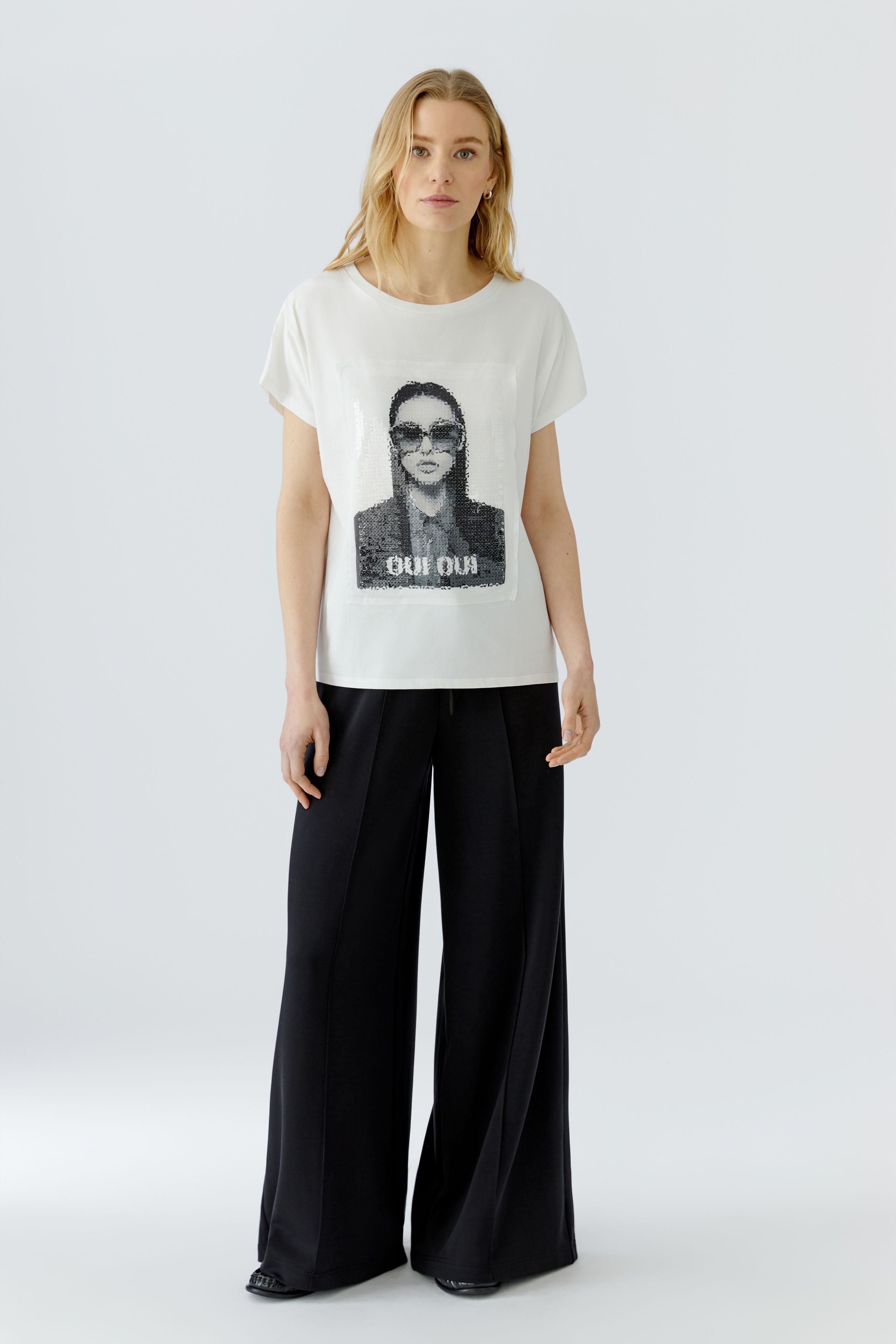 Oui Damen T-Shirts  Cloud Danc