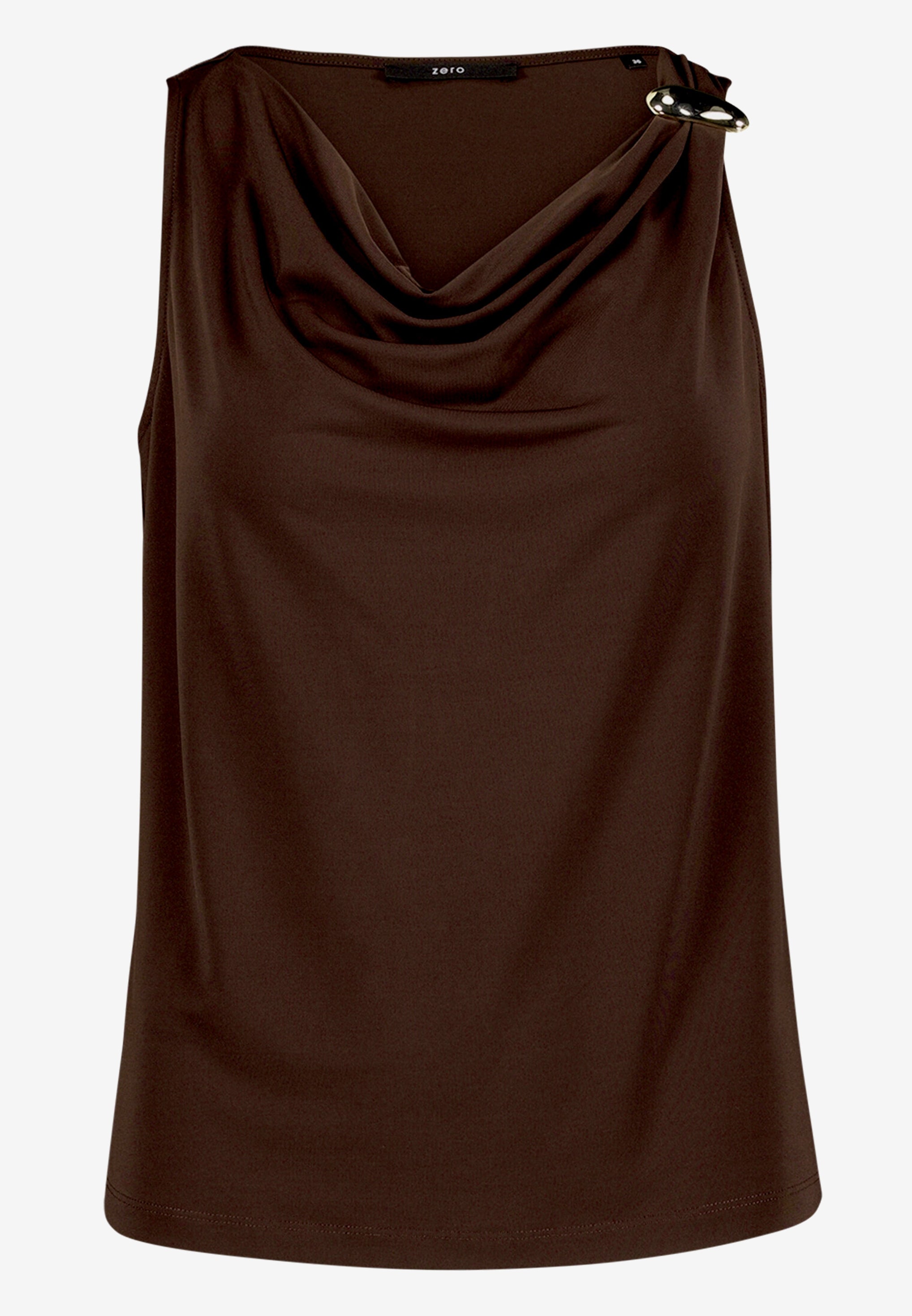 Zero Damen Tops Chocolate Plum