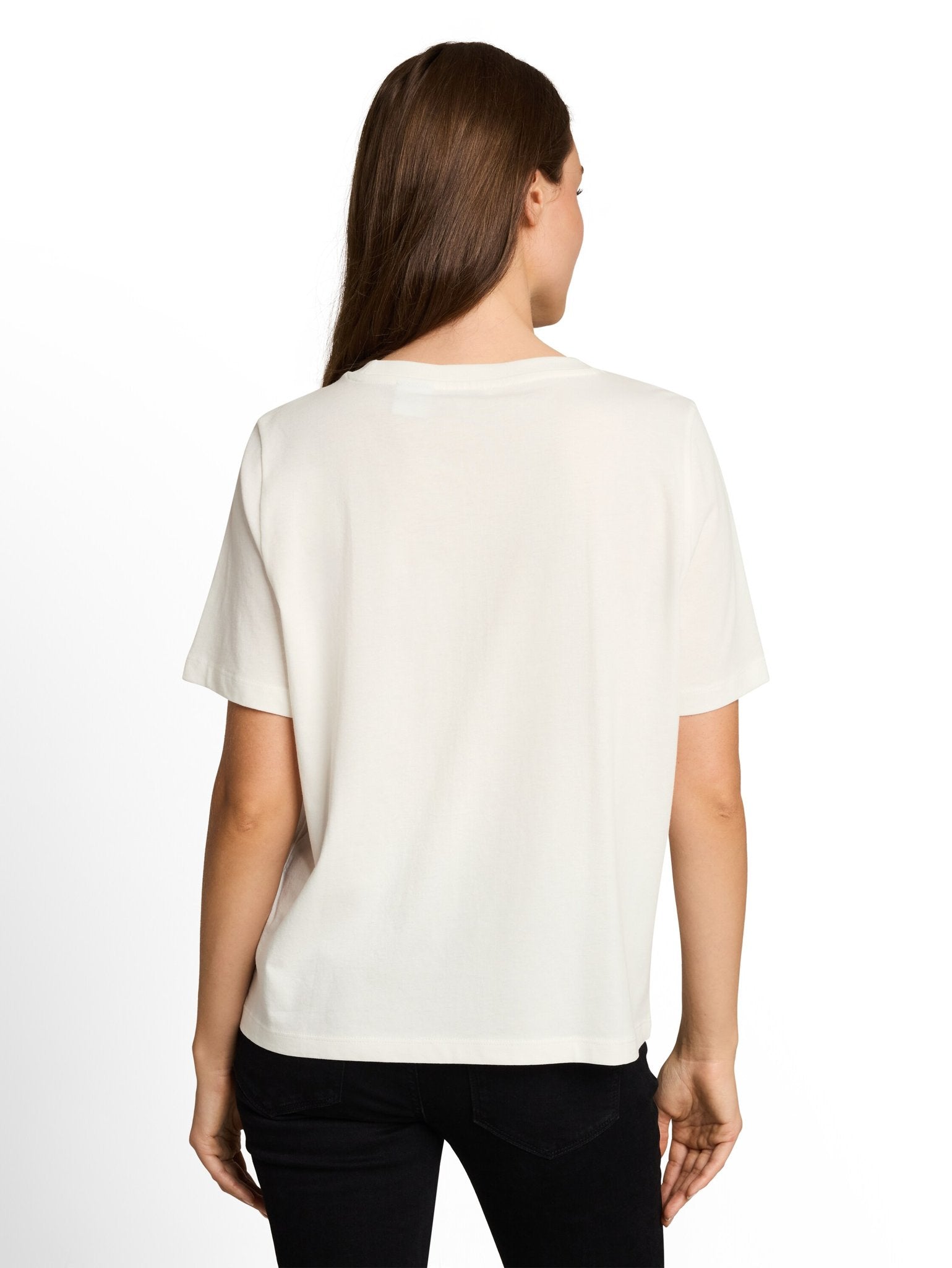 Tom Tailor Damen T-Shirts Off White