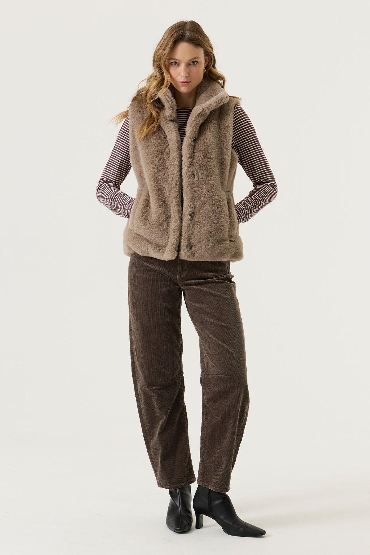 Garcia Damen Blazer Graphite Mist