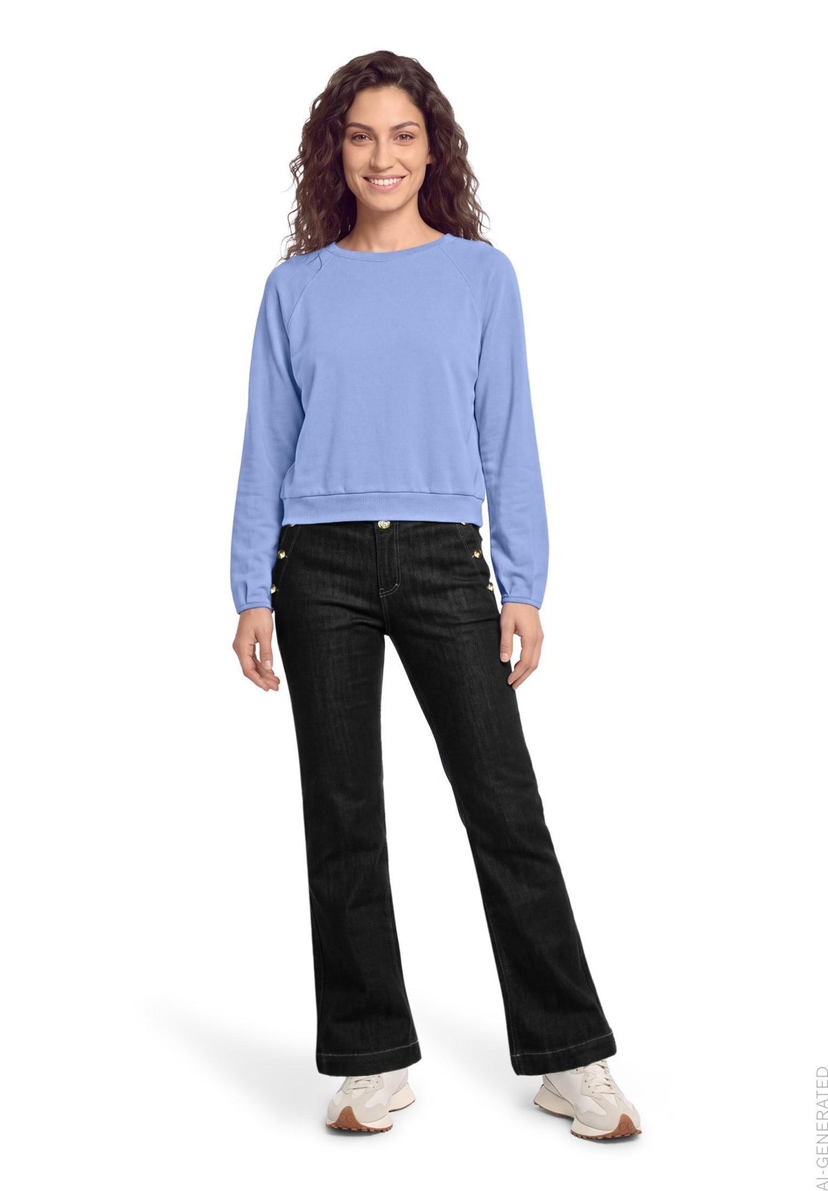 Cartoon Damen Sweatshirts Flint Stone