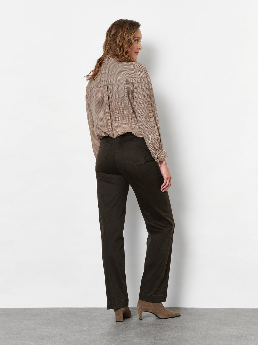 Toni Dress Damen Hosen Espresso