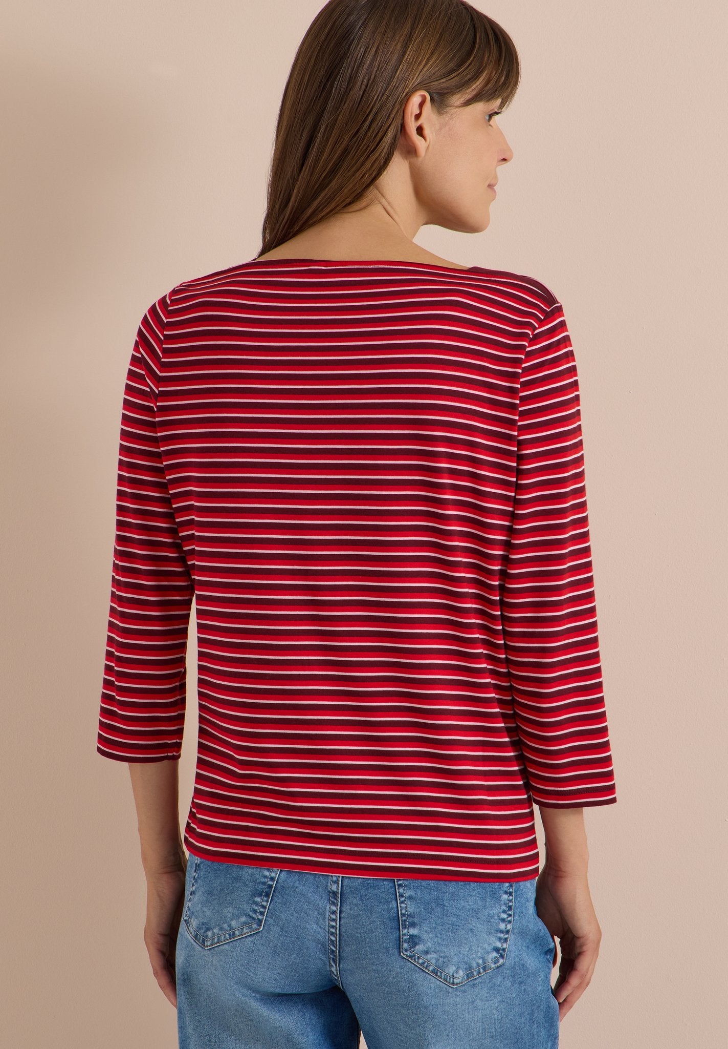 Cecil Damen T-Shirts  Red Wine