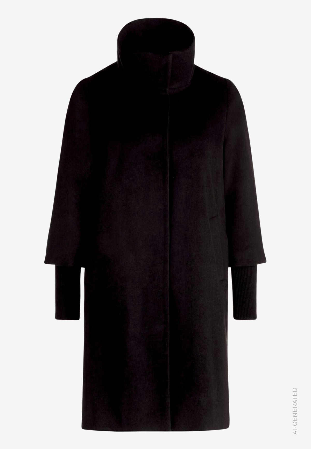 Zero Damen Mantel Black Beauty