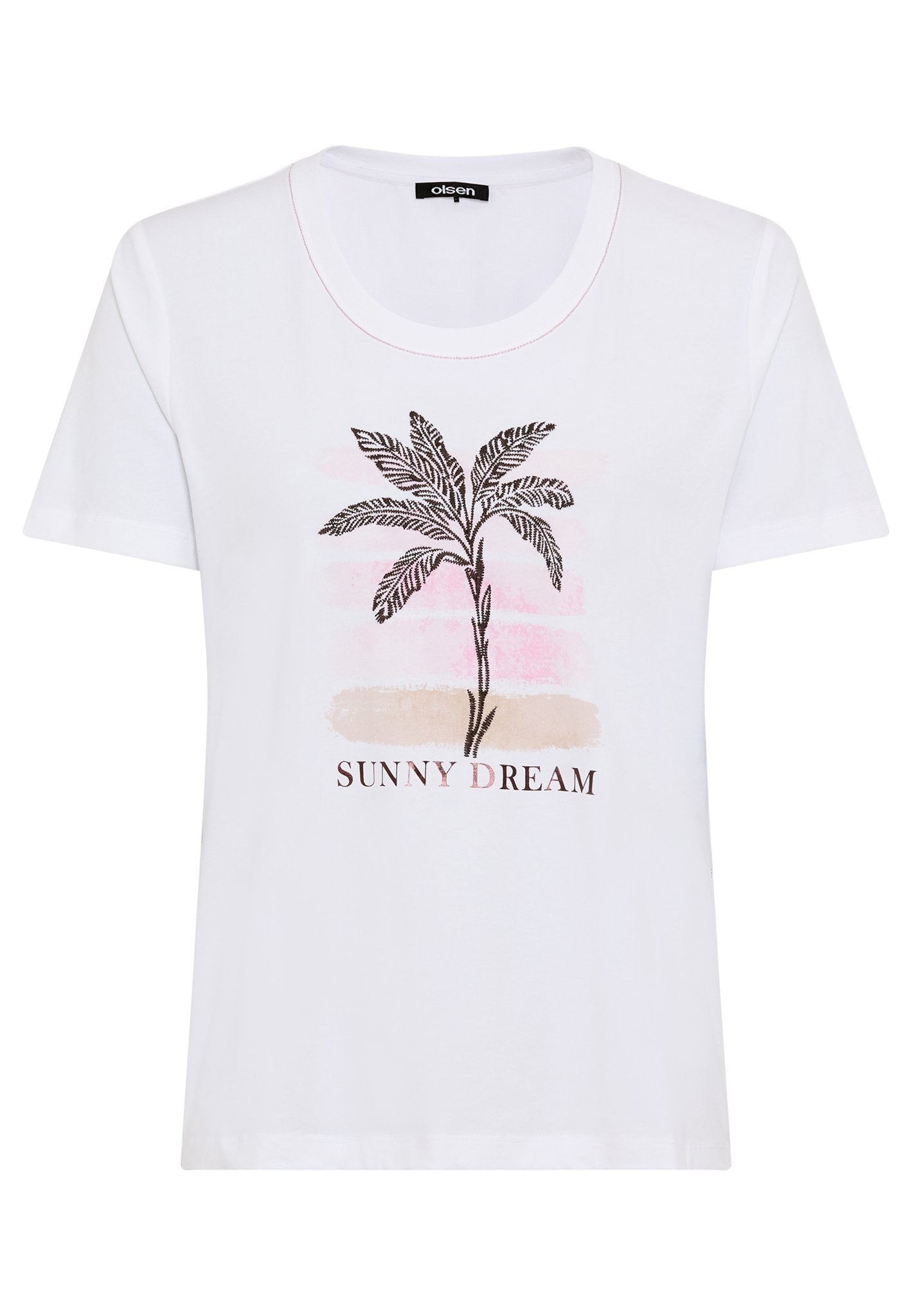Olsen Damen T-Shirts  White