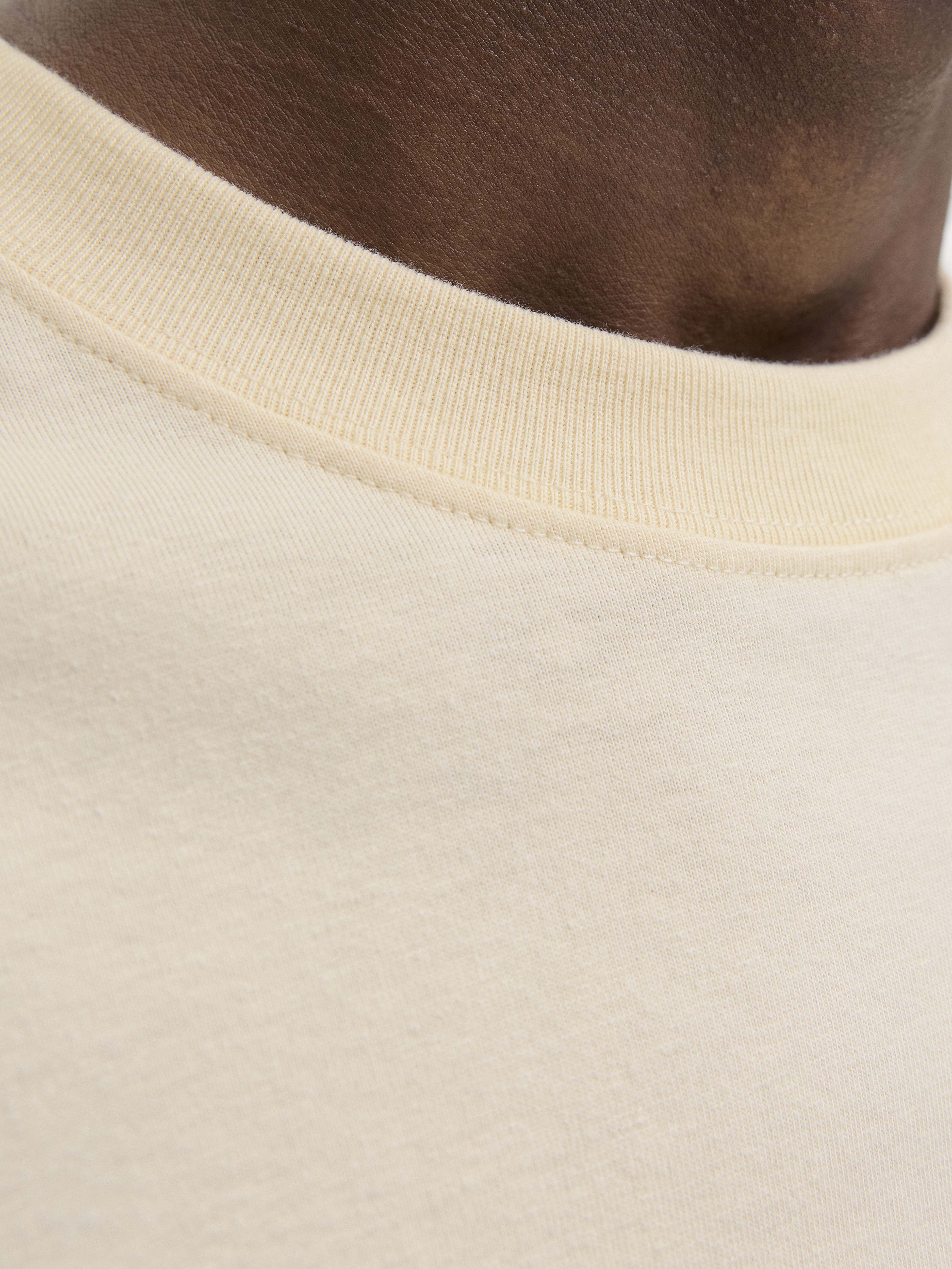 Jack & Jones Herren T-Shirts kurz Antique White