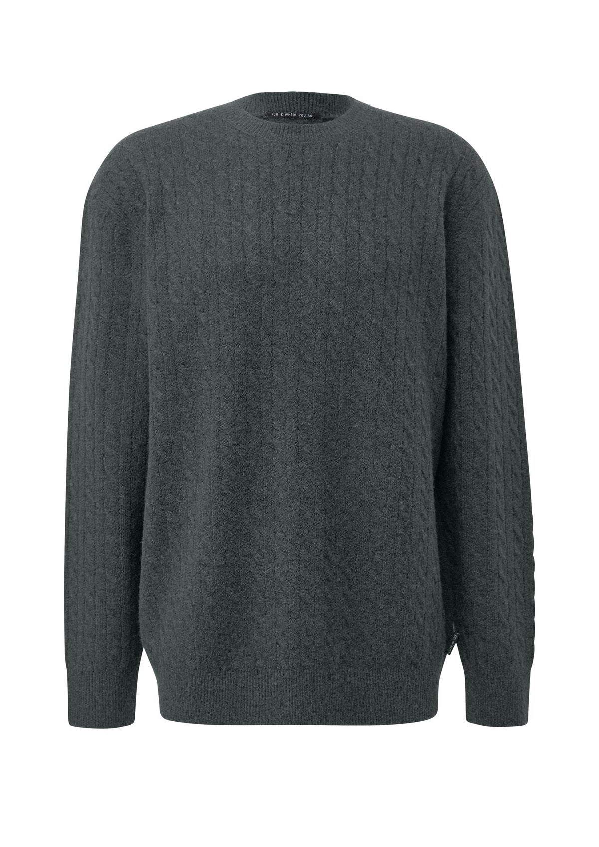 QS by S.Oliver Herren Pullover  Blue Green