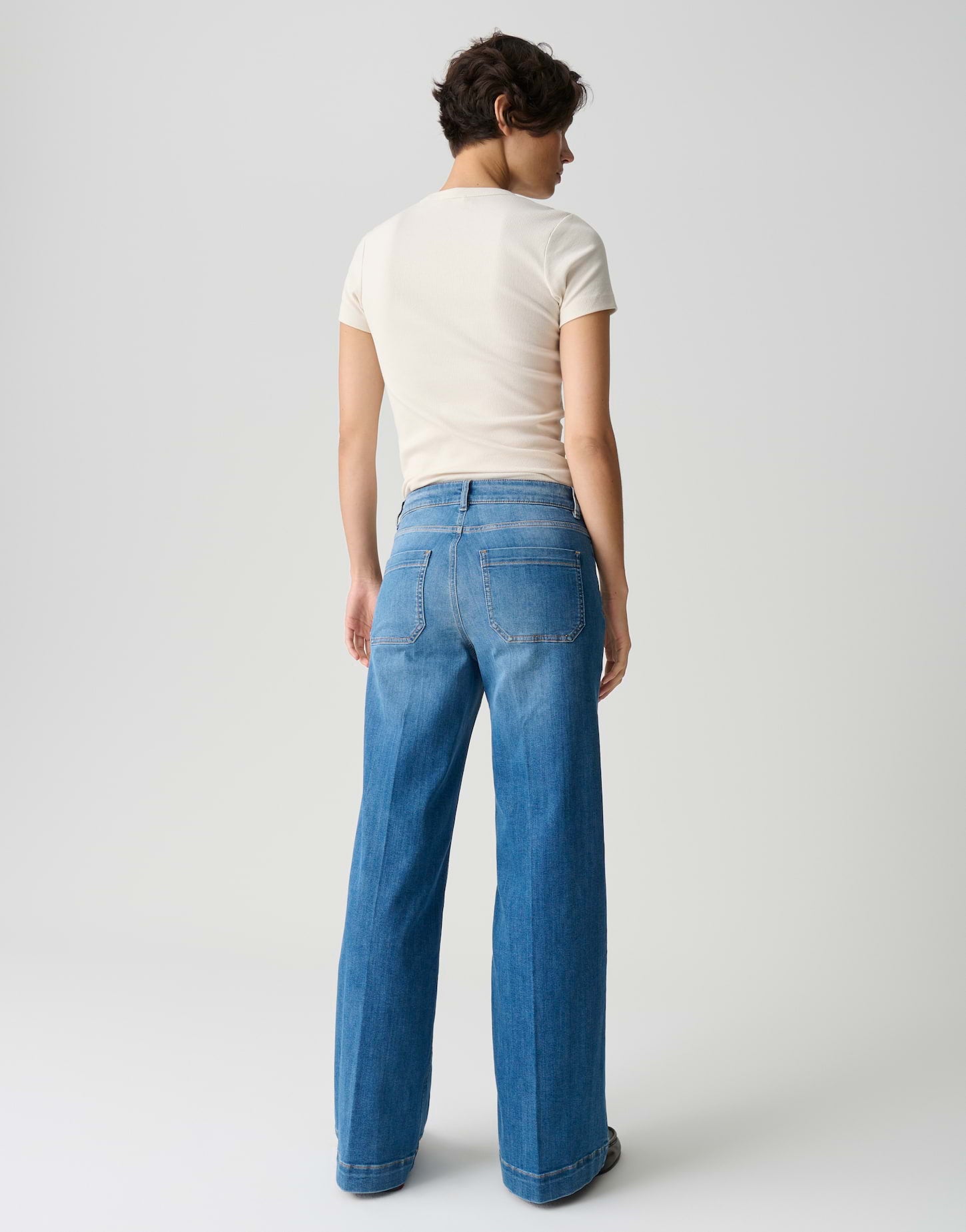 Opus Pants Damen Jeans  Dark Shad