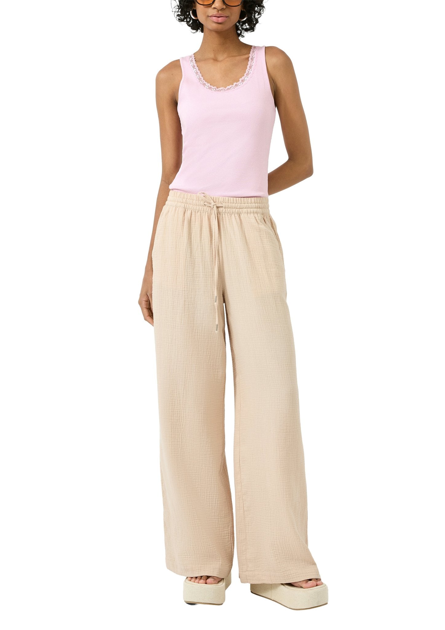 QS by S.Oliver Damen Hosen Brown