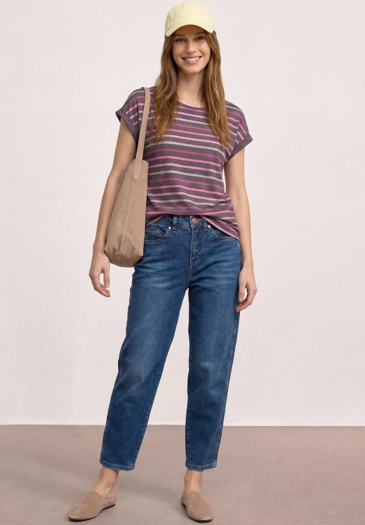 Street One Damen T-Shirts  Espresso