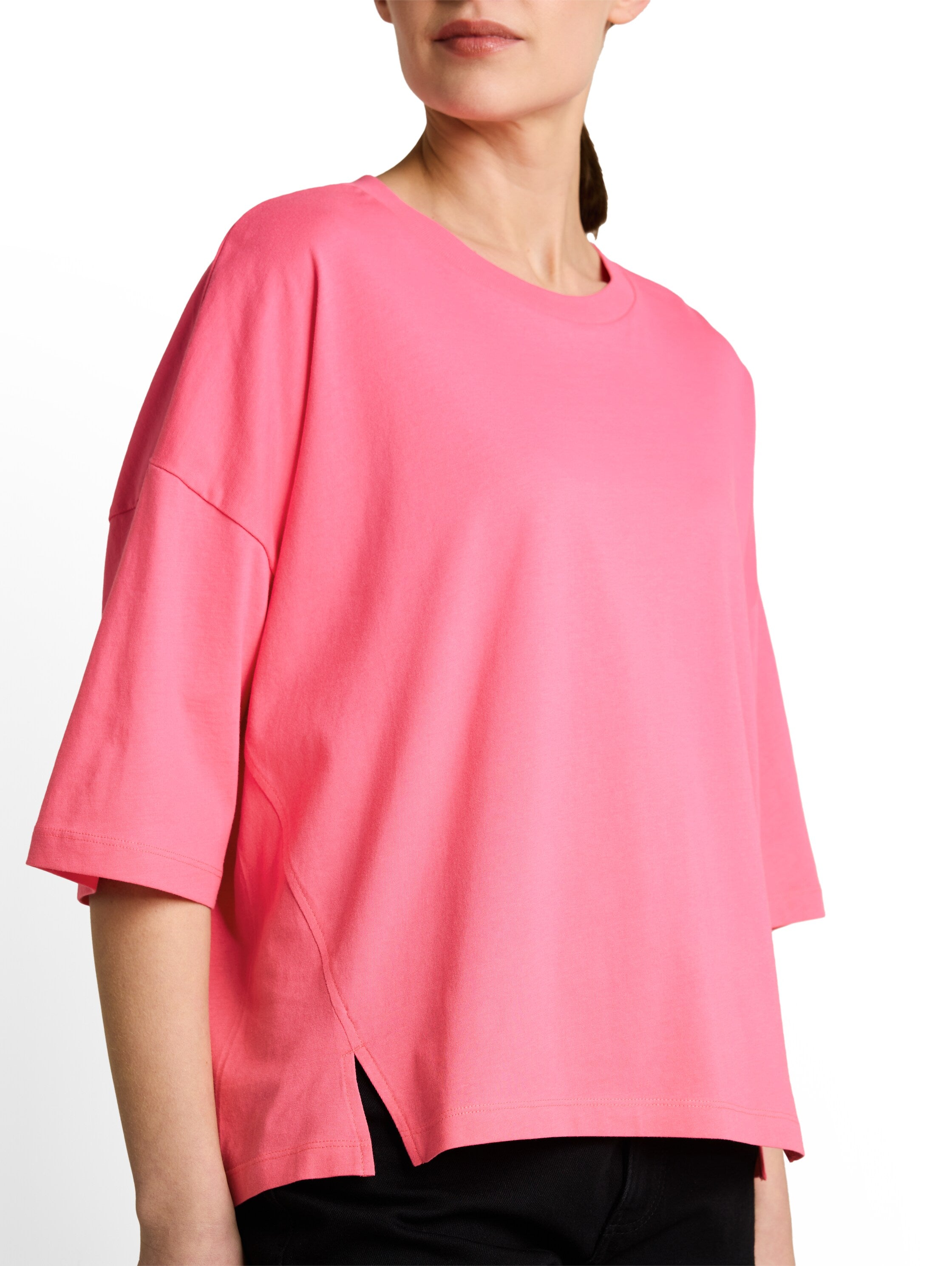 Tom Tailor denim Damen T-Shirts Soft Bright Pin