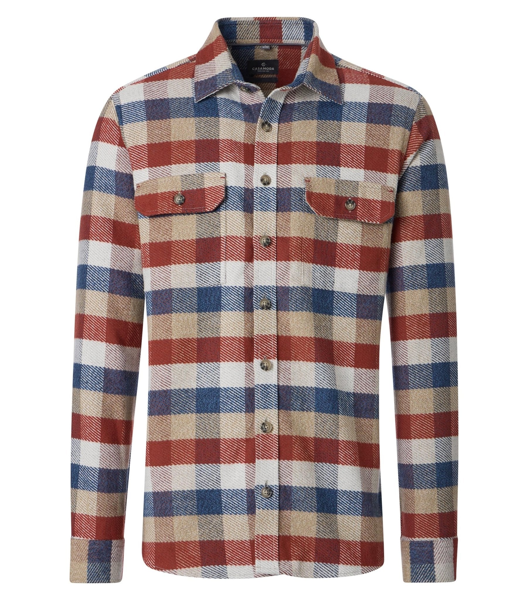 Casa Moda Herren Hemden  Orange