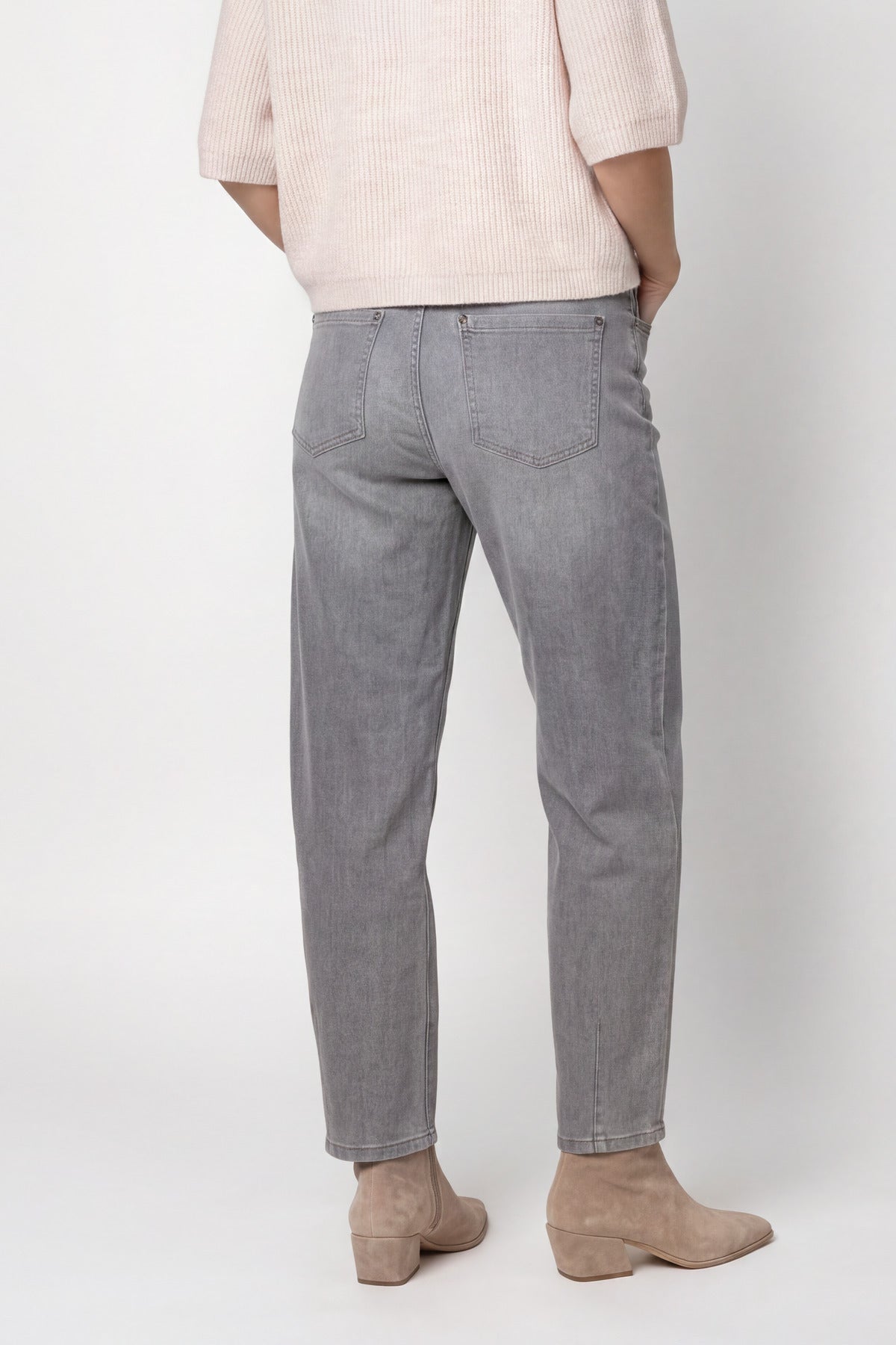 Monari Damen Hosen Light Grey