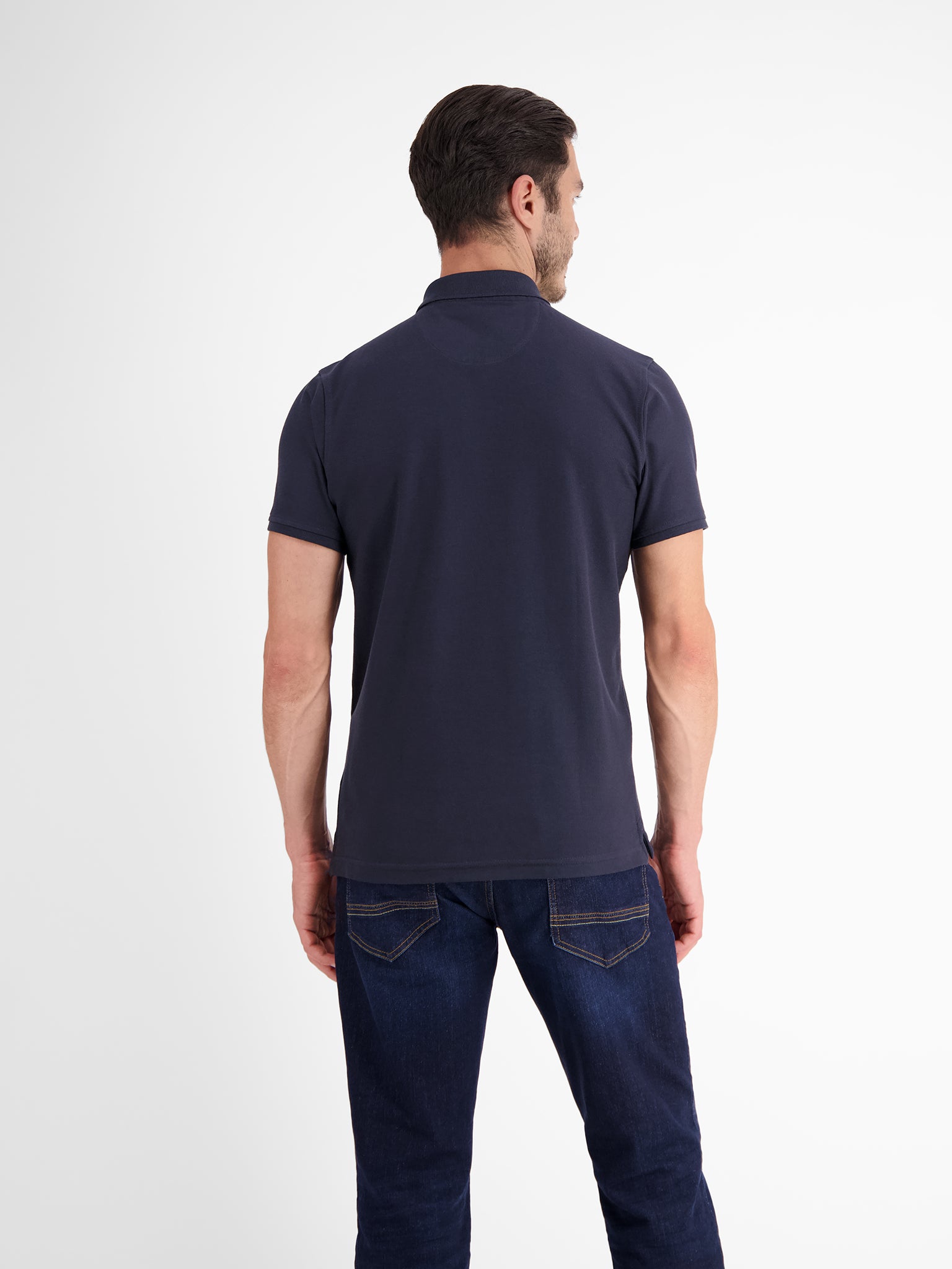Lerros Herren Polo-Shirts Classic Navy