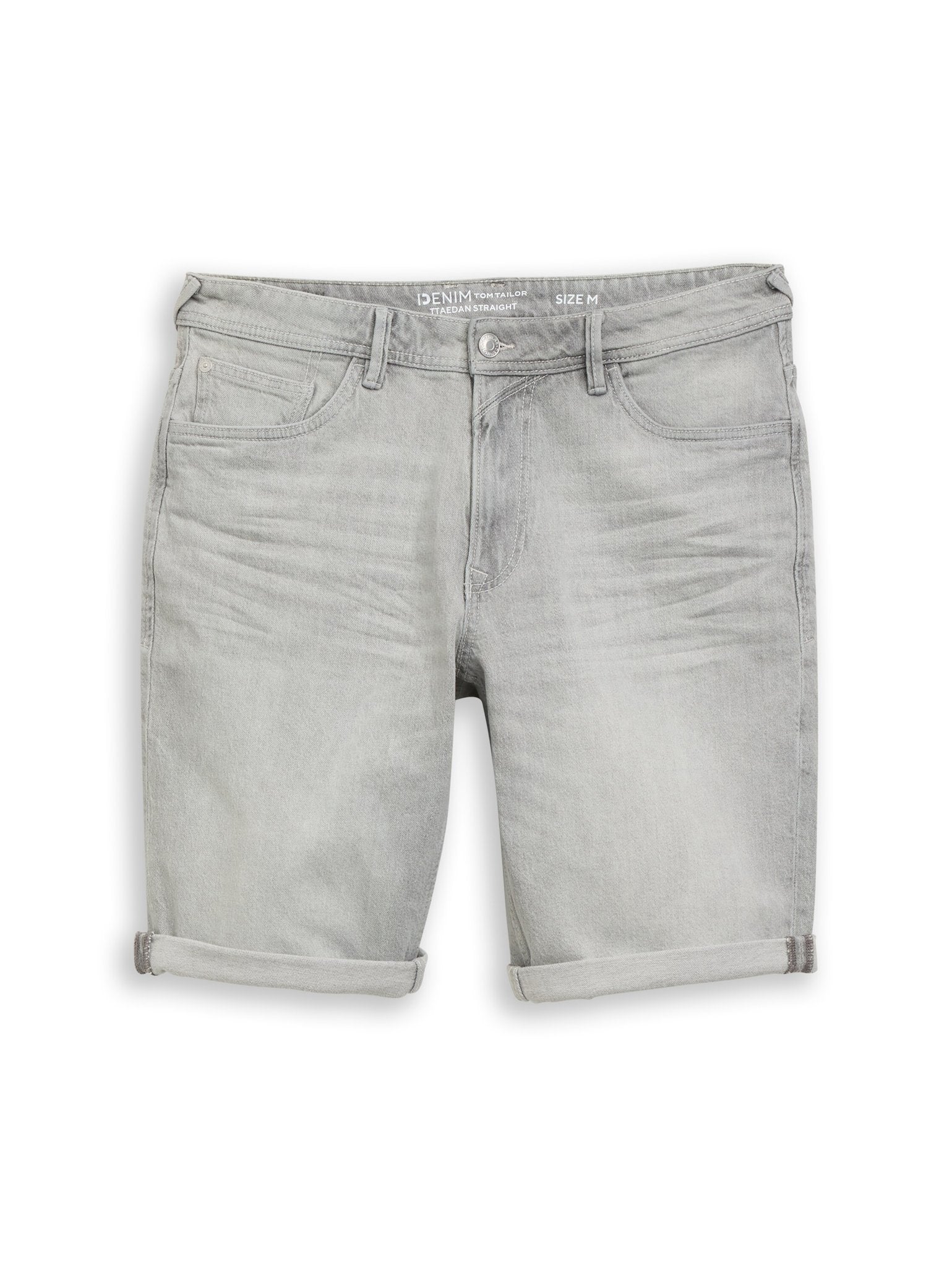 Tom Tailor denim Herren Shorts Used Light Ston