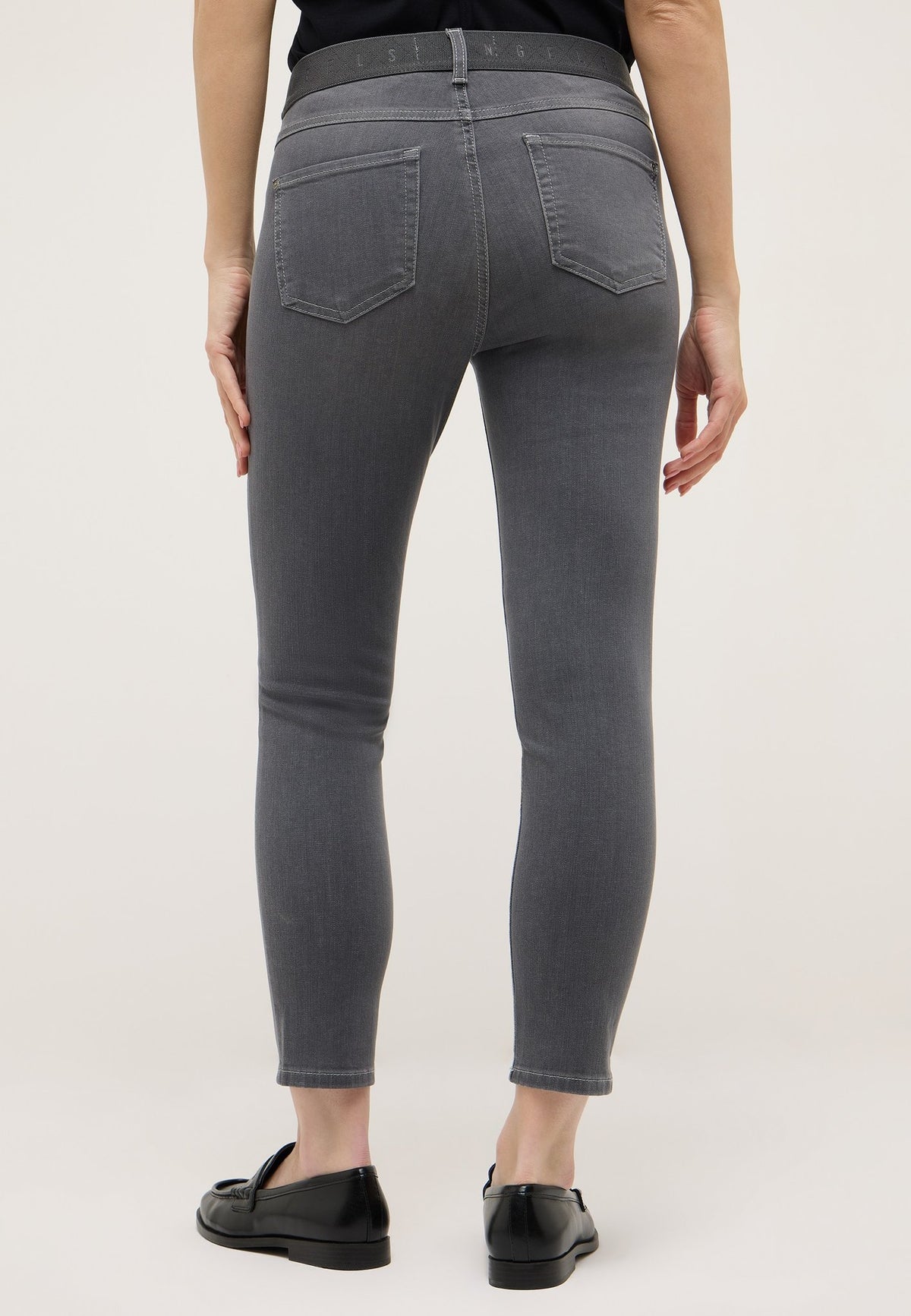 Angels Damen Jeans  Mid Grey U