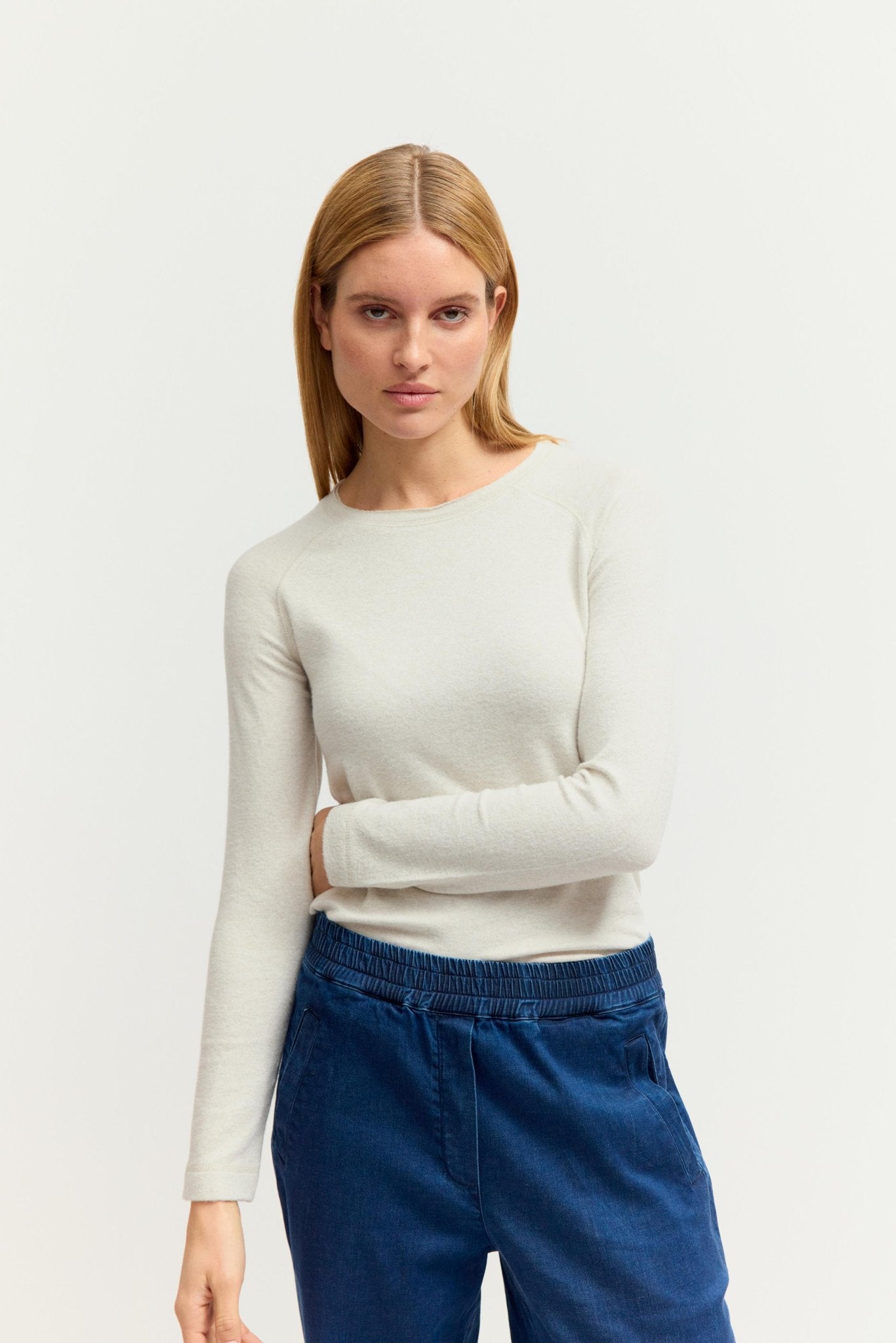 Fashion People Damen T-Shirts  Stone Dust