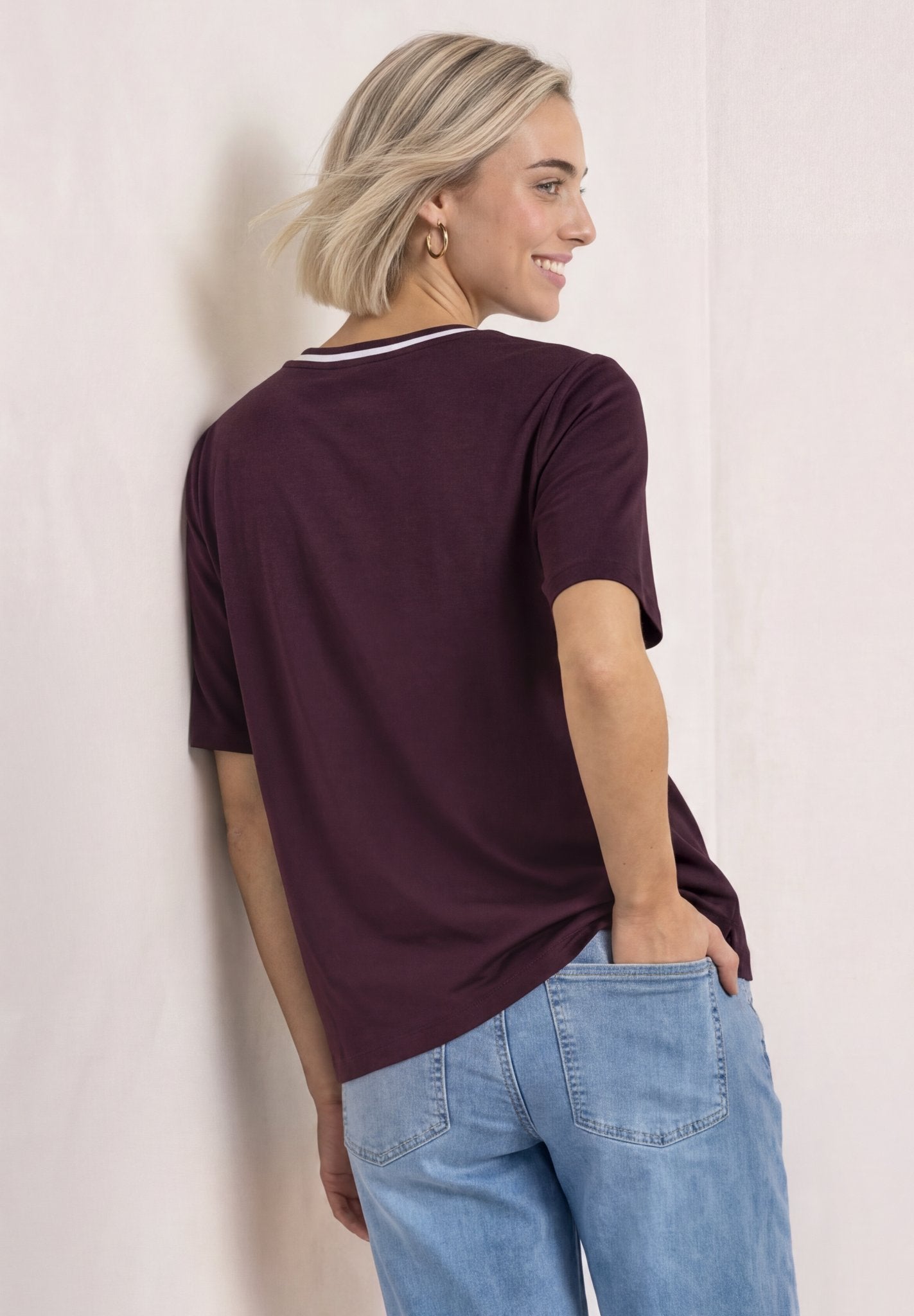 Street One Damen T-Shirts Rustic Ro
