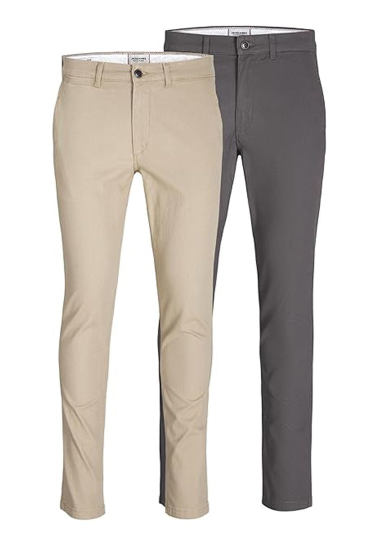 Jack & Jones Herren Hosen Crockery/Asphal