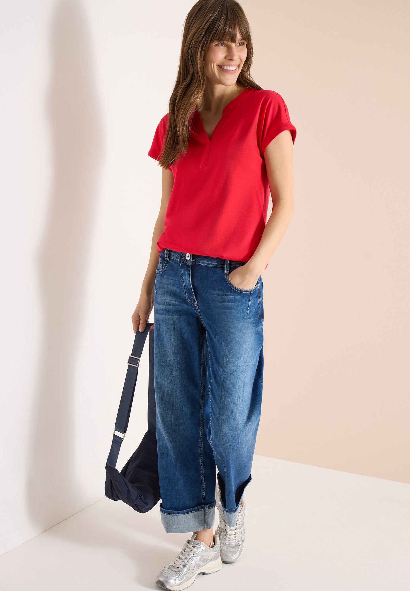 Cecil Damen T-Shirts  Glazed Ap