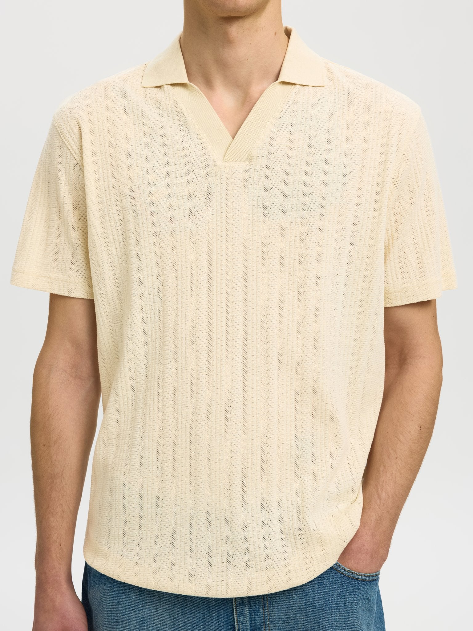 Selected homme Herren Polo-Shirts  Birch