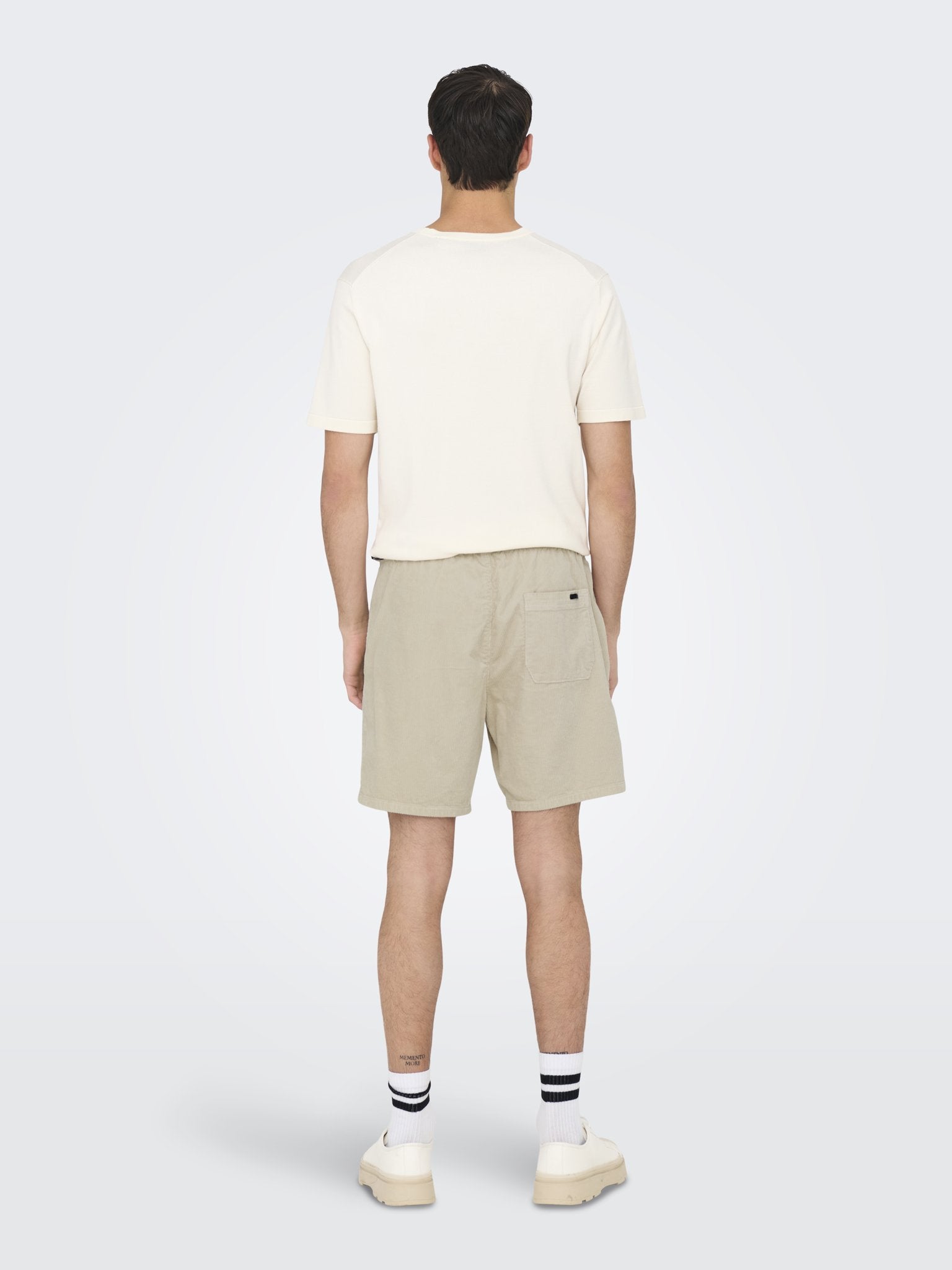 Only & Sons Herren Shorts Silver Lining