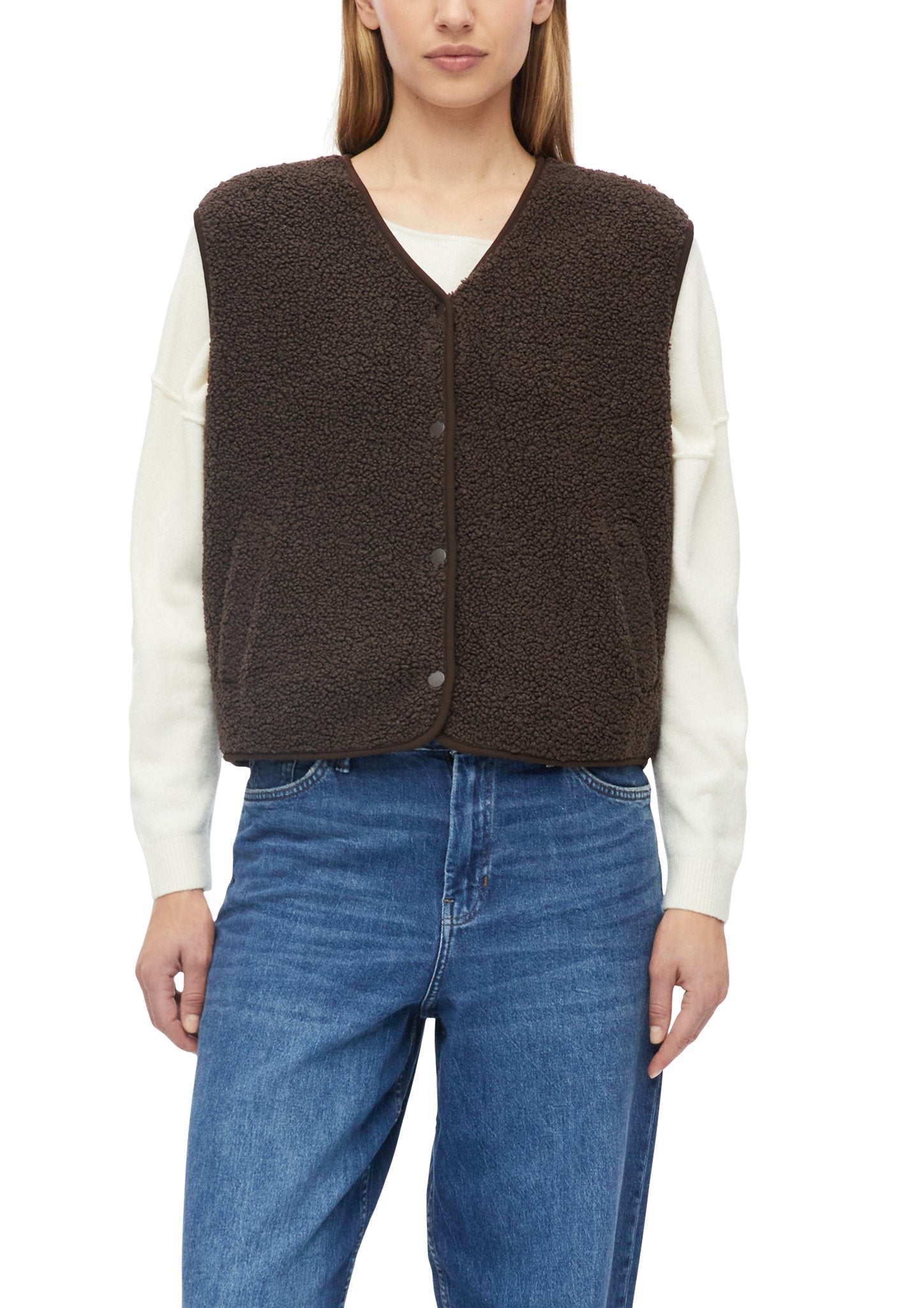 S. Oliver red Damen Indoorwesten  Brown