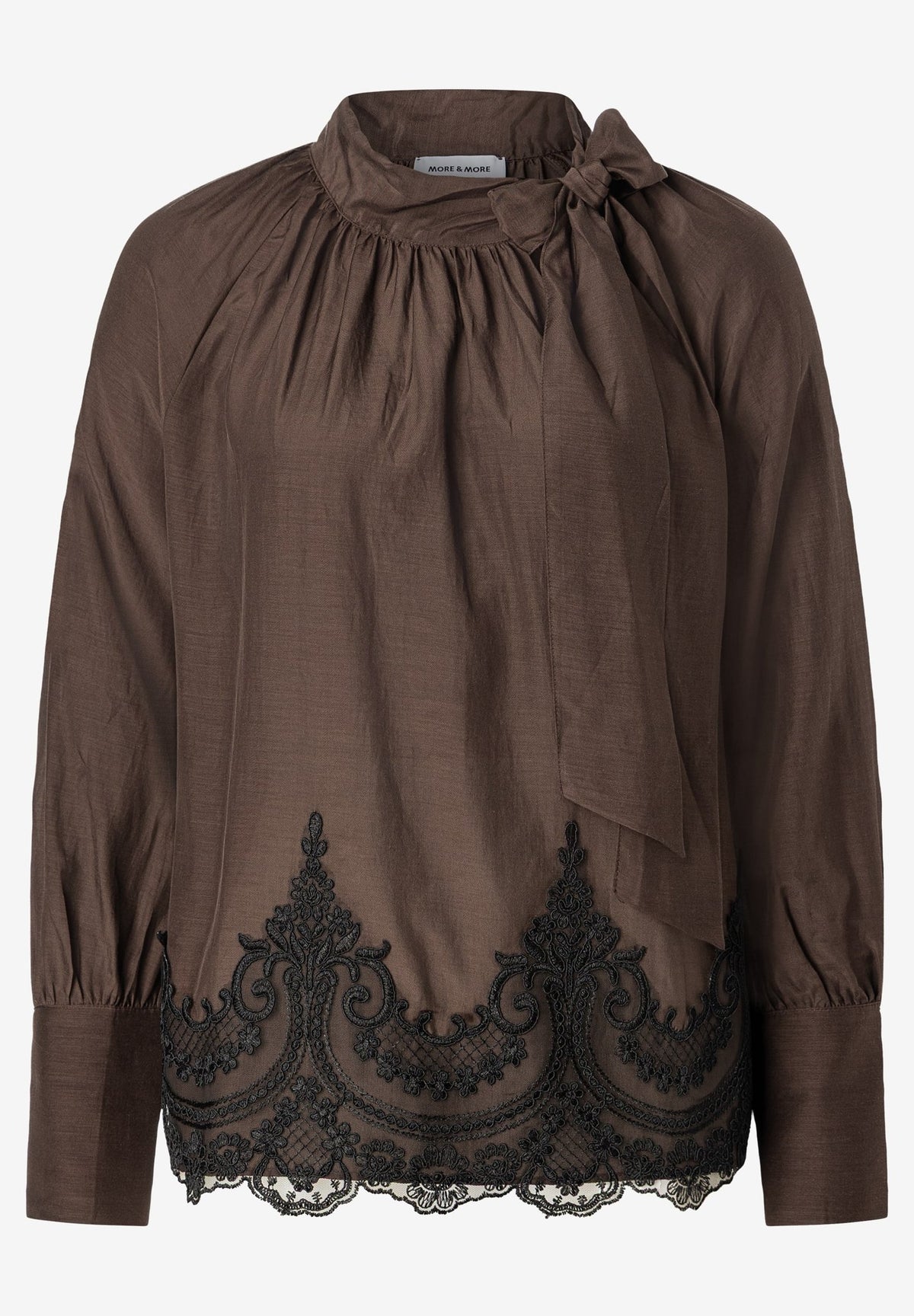More & More Damen Blusen Espresso B