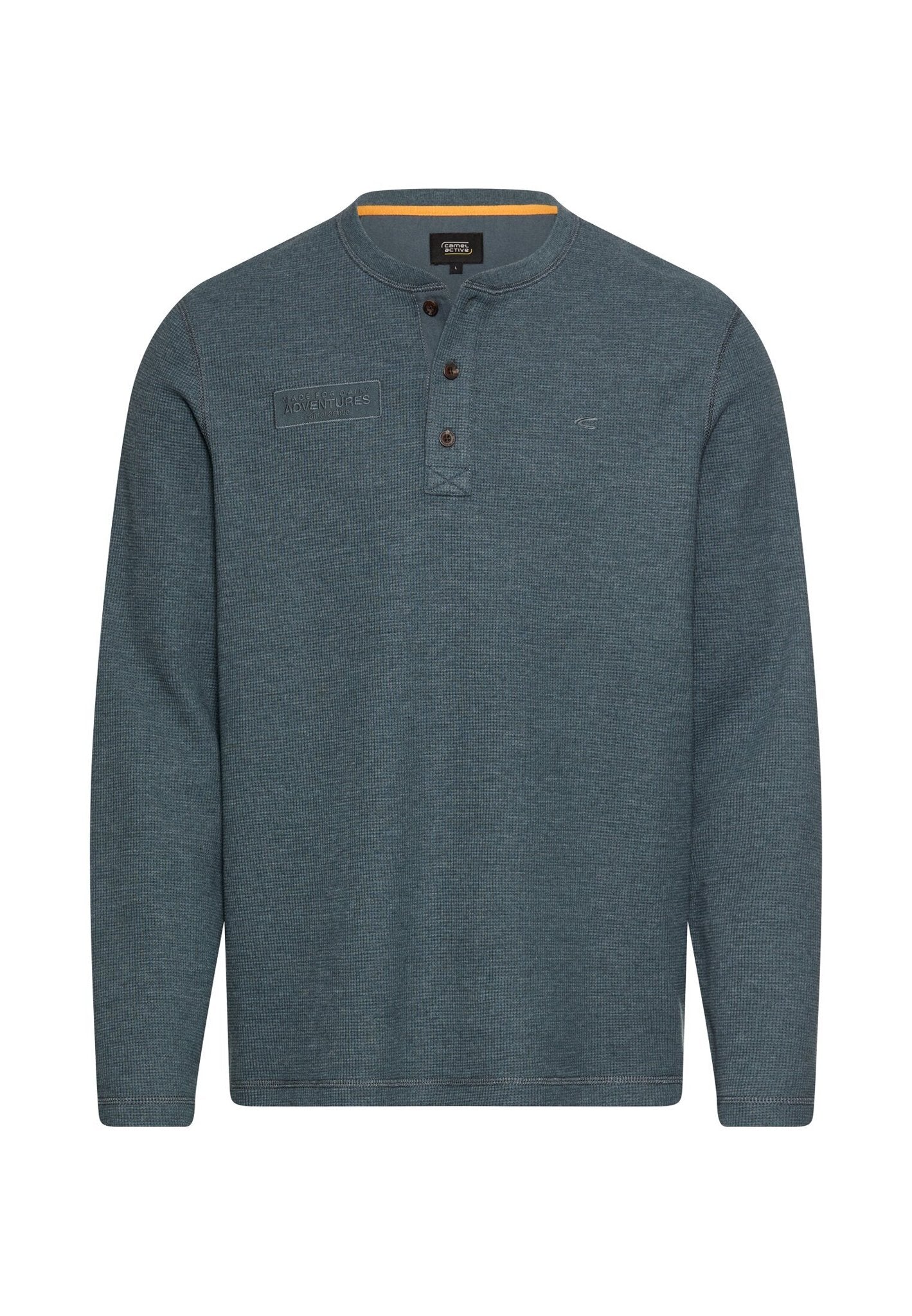 Camel active Herren T-Shirts kurz  Tinted Blue