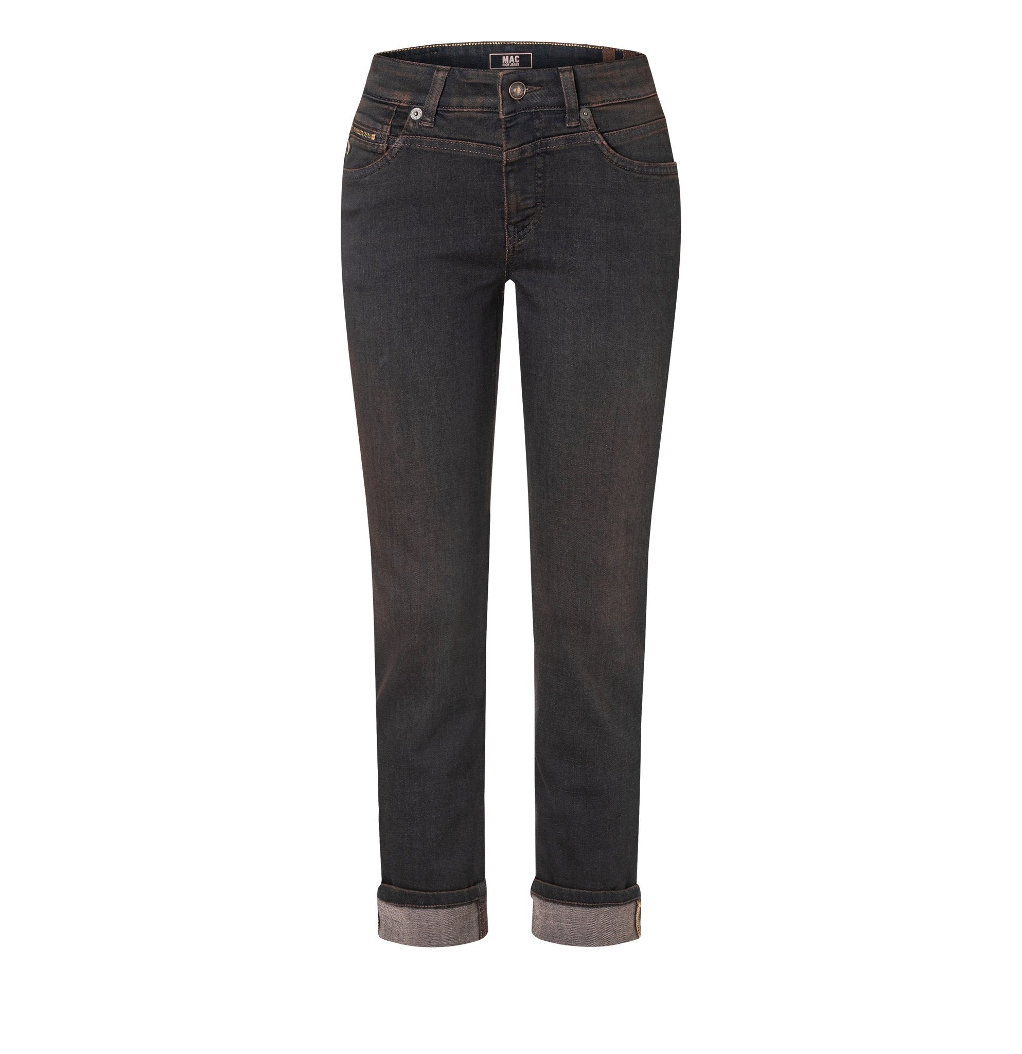 Mac Damen Jeans Soft Black Brow