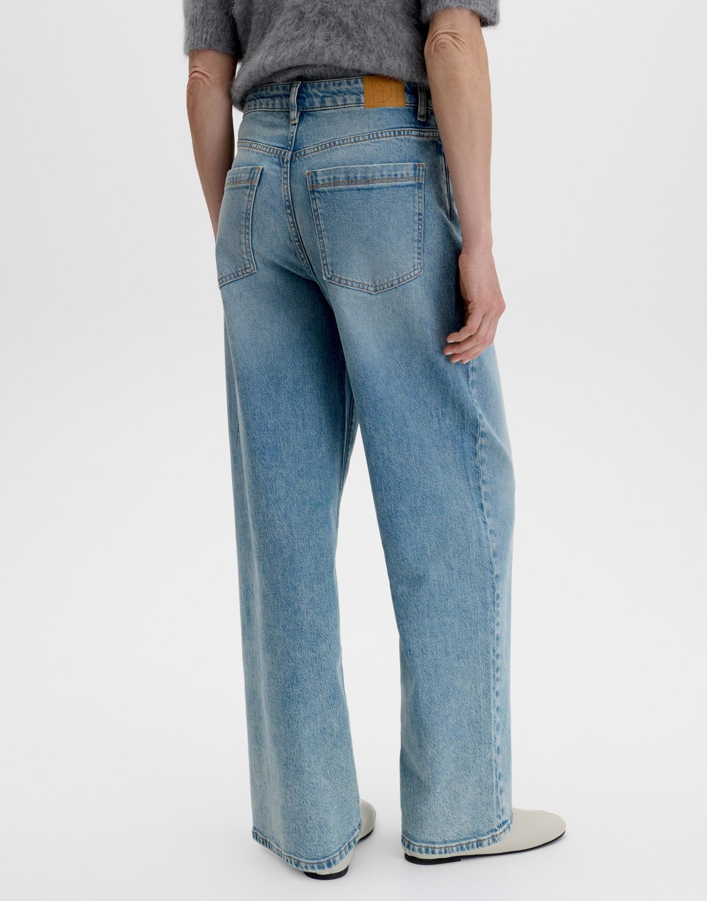 Someday Damen Jeans Mid Washed Blue