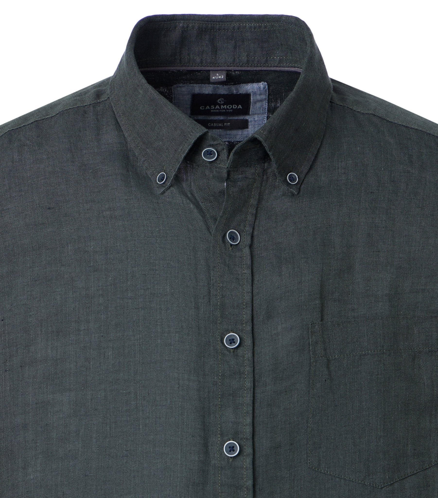 Casa Moda Herren Hemden  Gruen