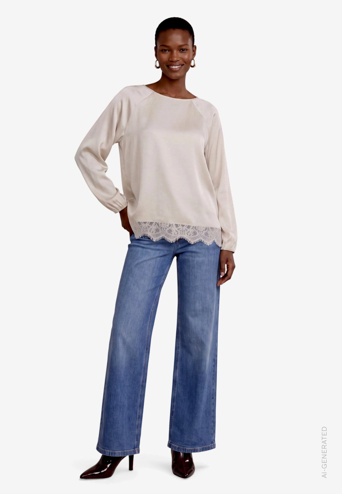 Zero Damen Blusen French Oak