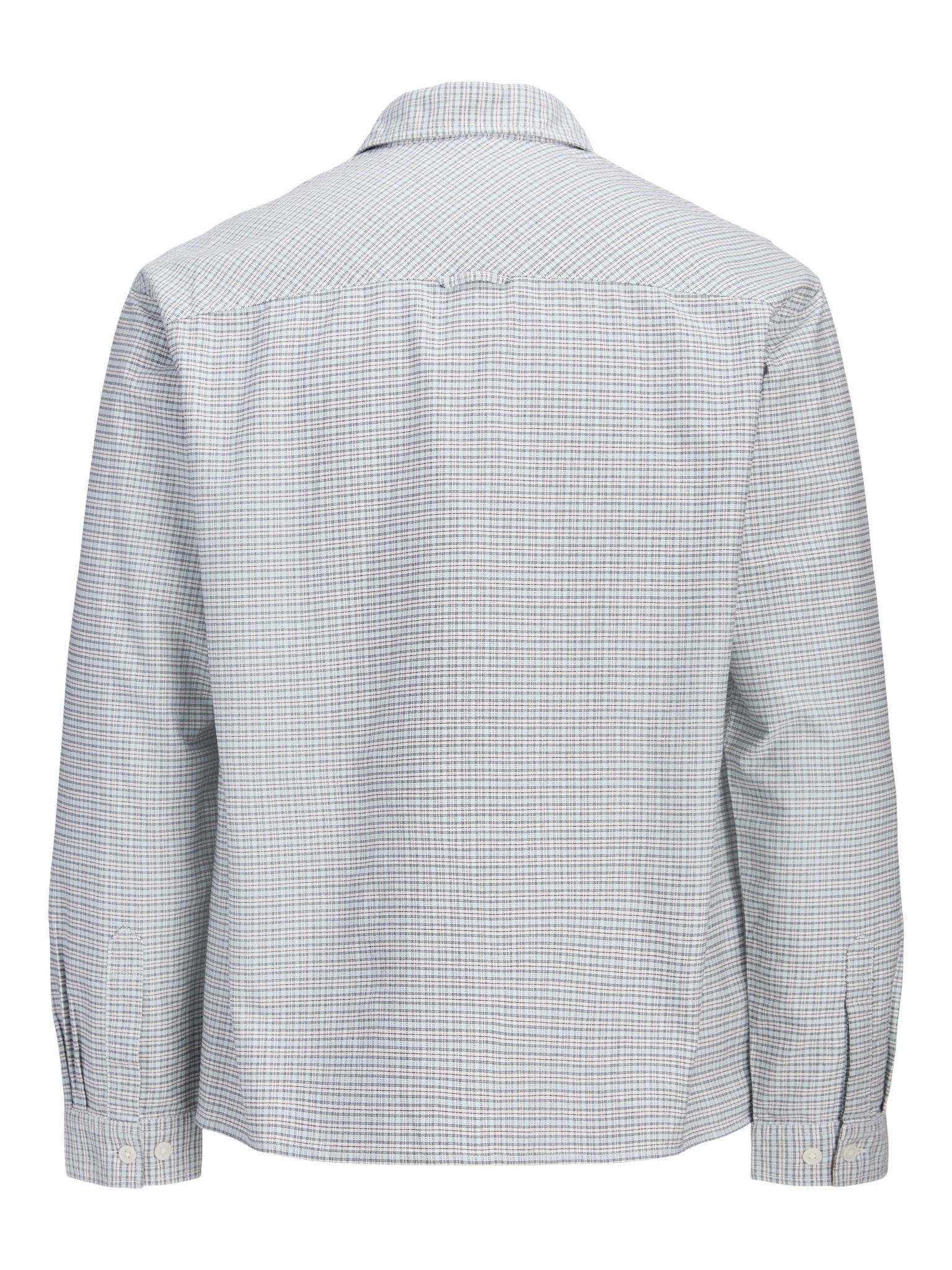 Jack & Jones Herren Hemden lang Ice Water/Check
