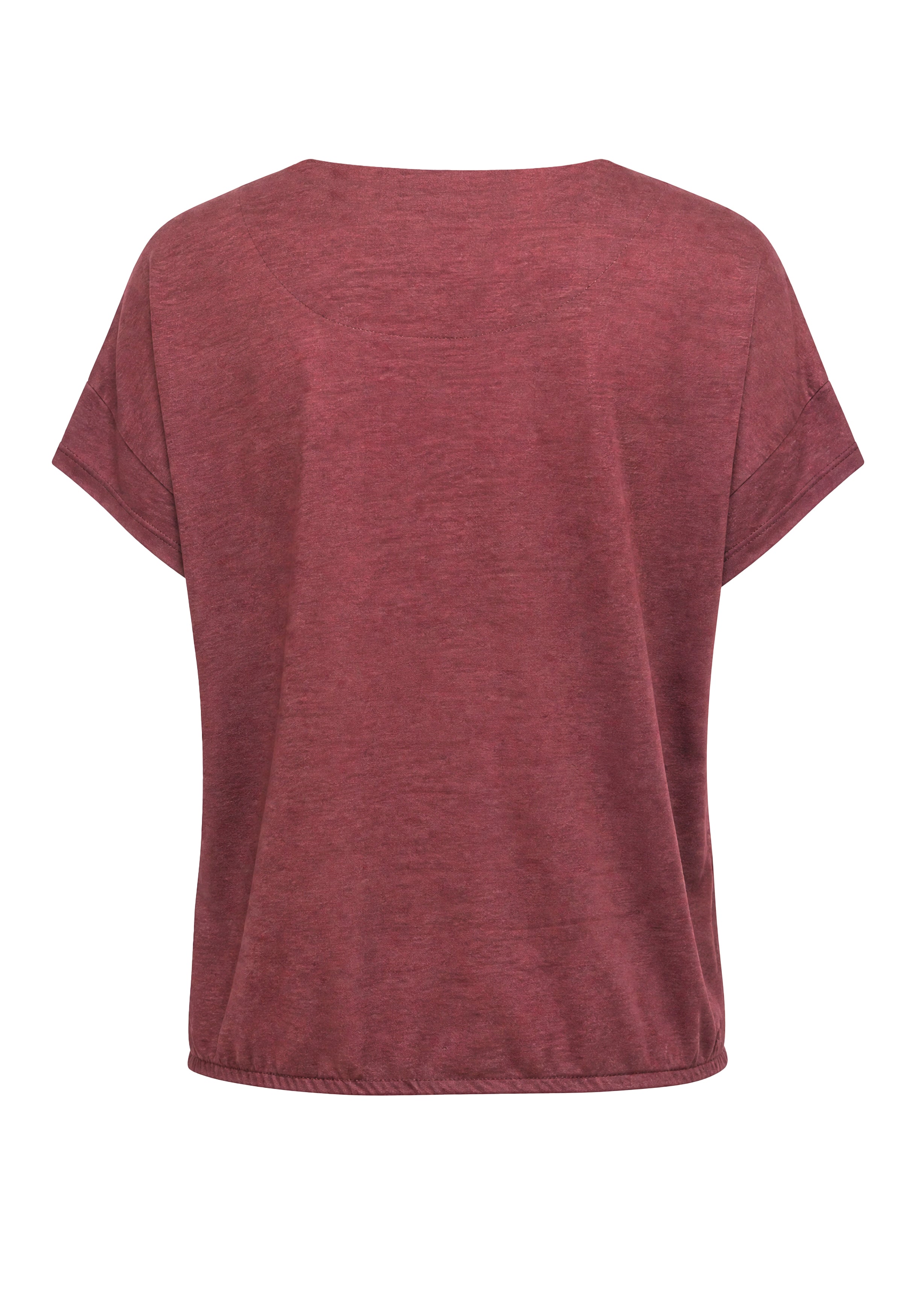 Bianca Damen T-Shirts Dark Barolo