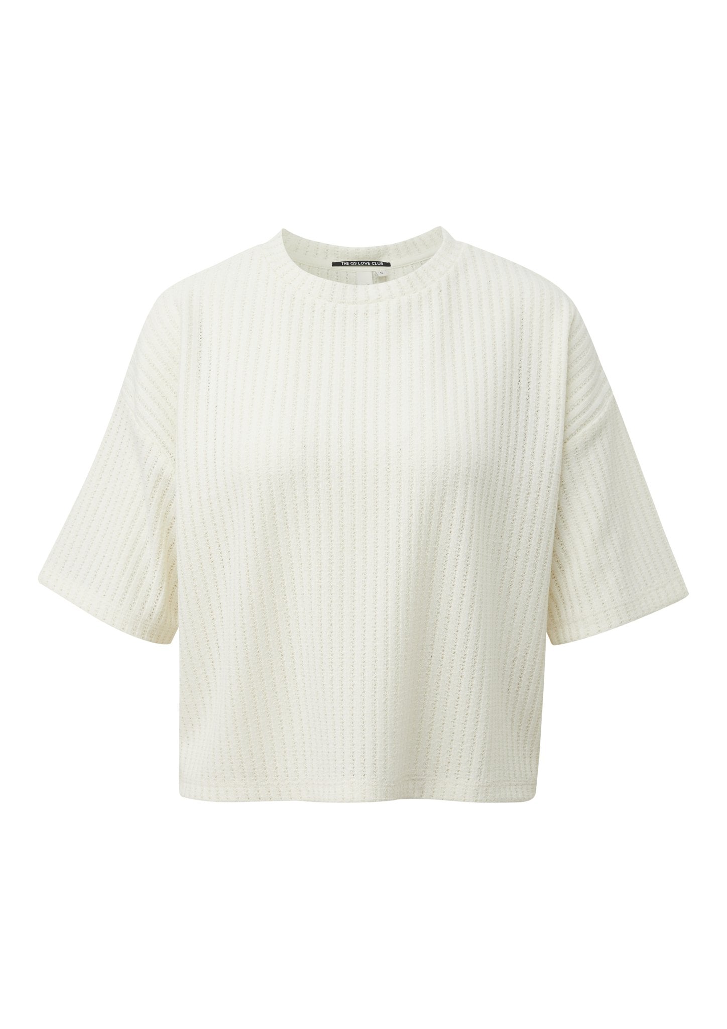 QS by S.Oliver Damen T-Shirts  White