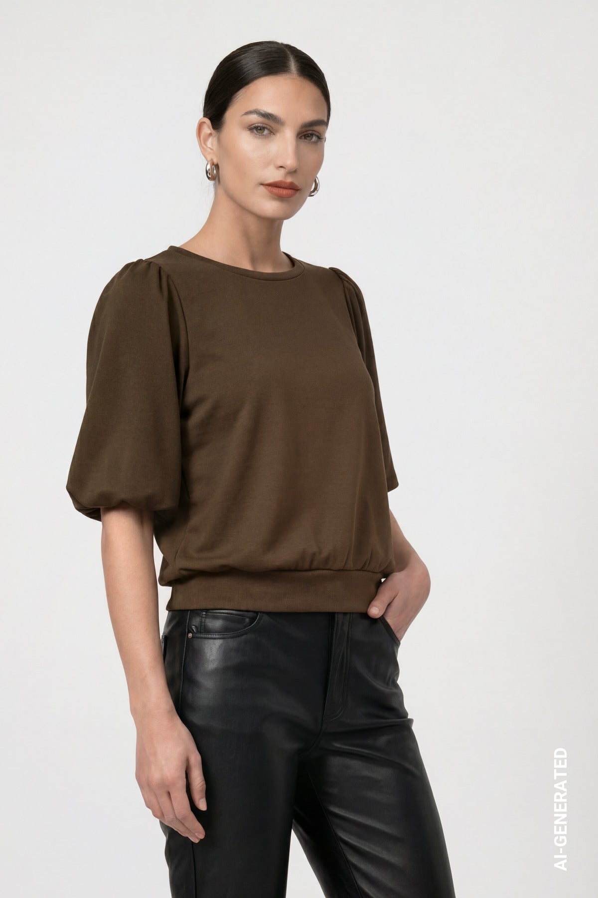 Monari Damen T-Shirts  Olive