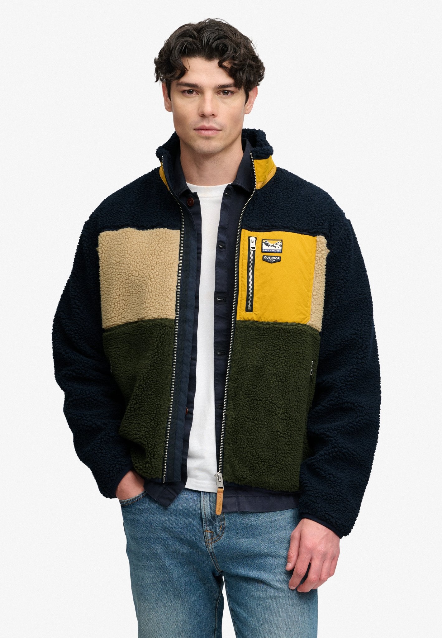 Superdry Men Herren Sweatjacken Gdz Eclipse Nav