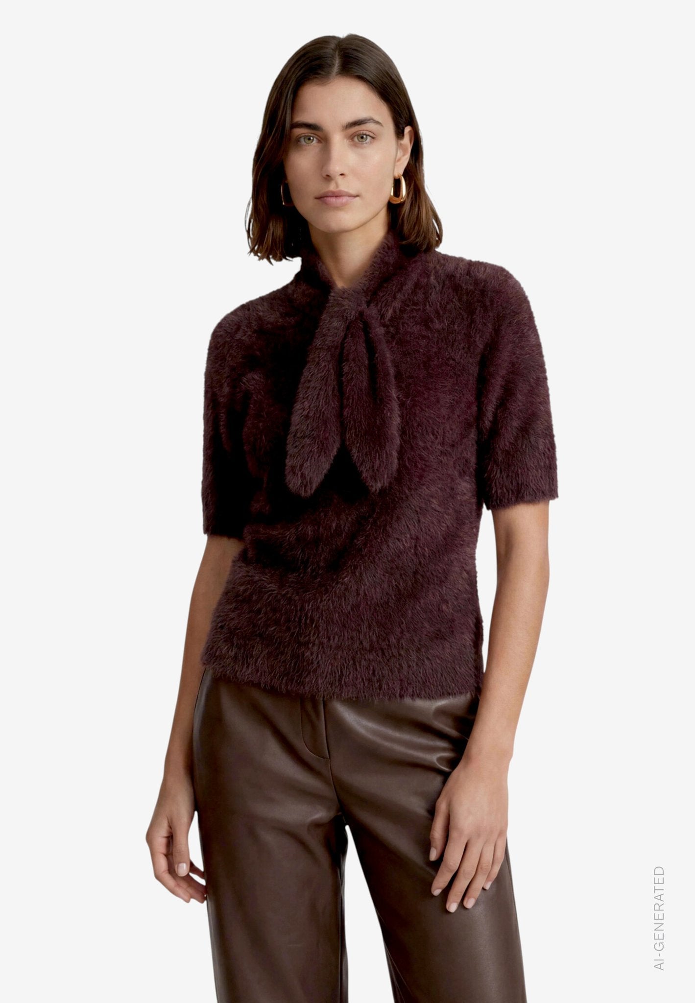 Zero Damen Pullover Chocolate Plum