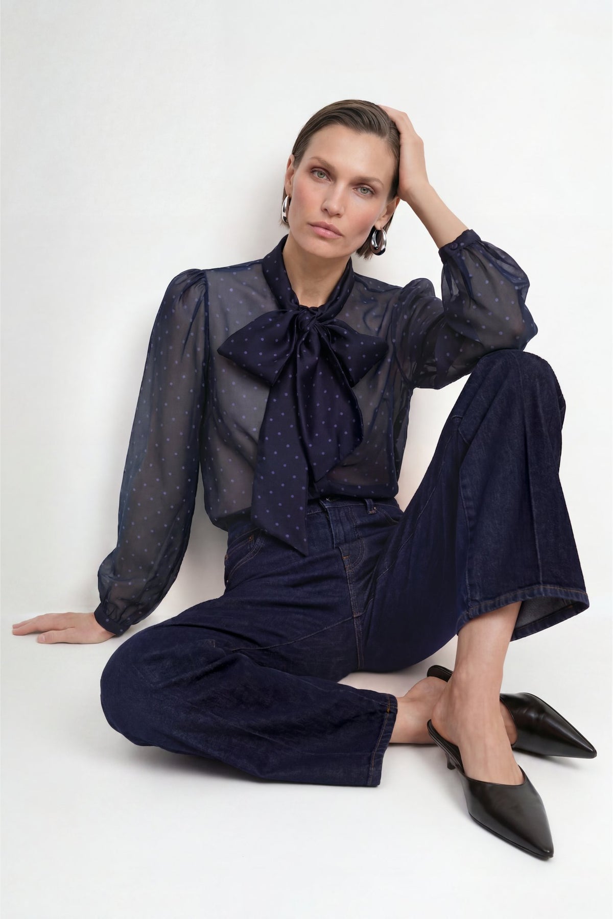 Rich & Royal Damen Blusen Midnight Blue