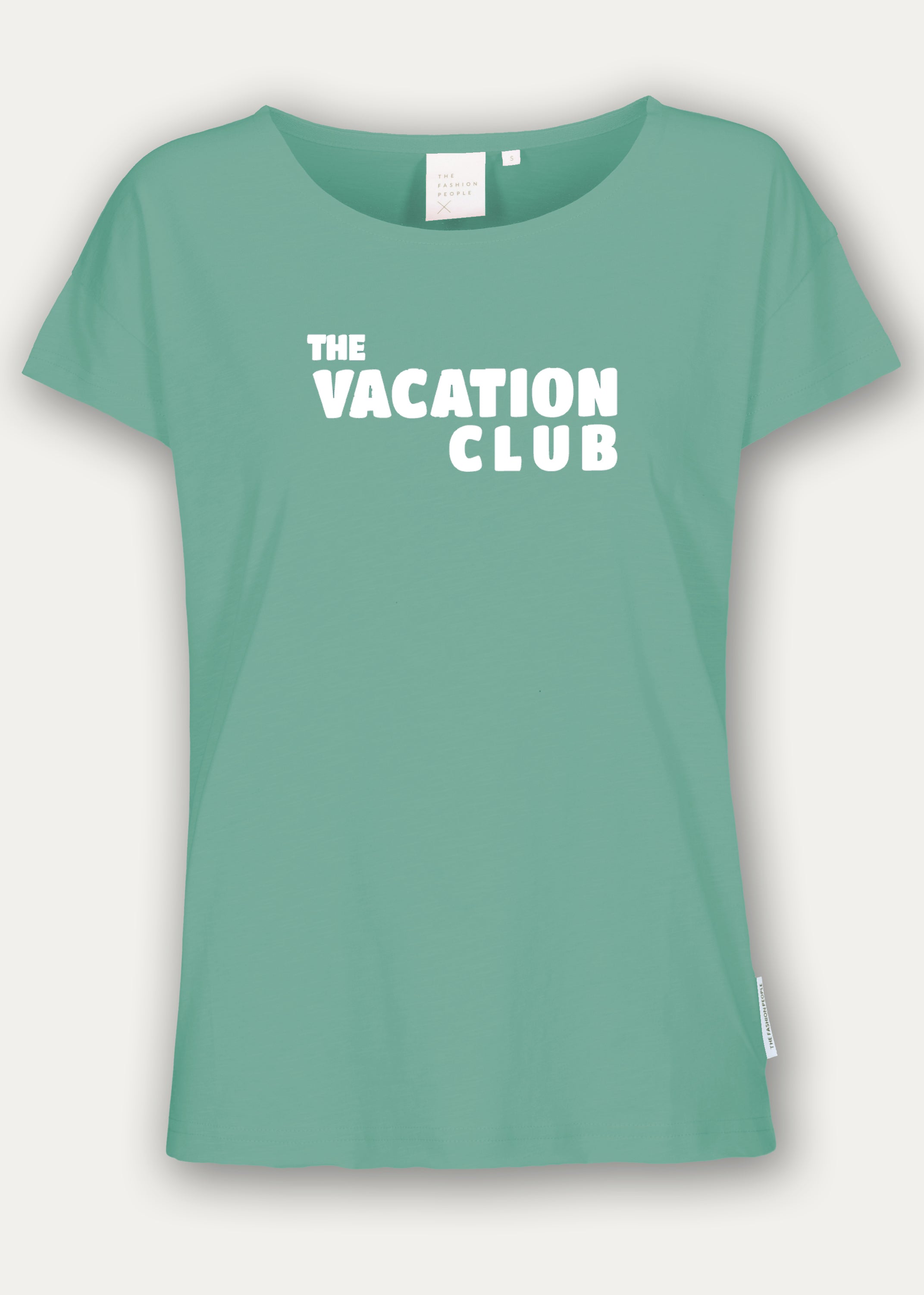 Fashion People Damen T-Shirts Green Glow Prin