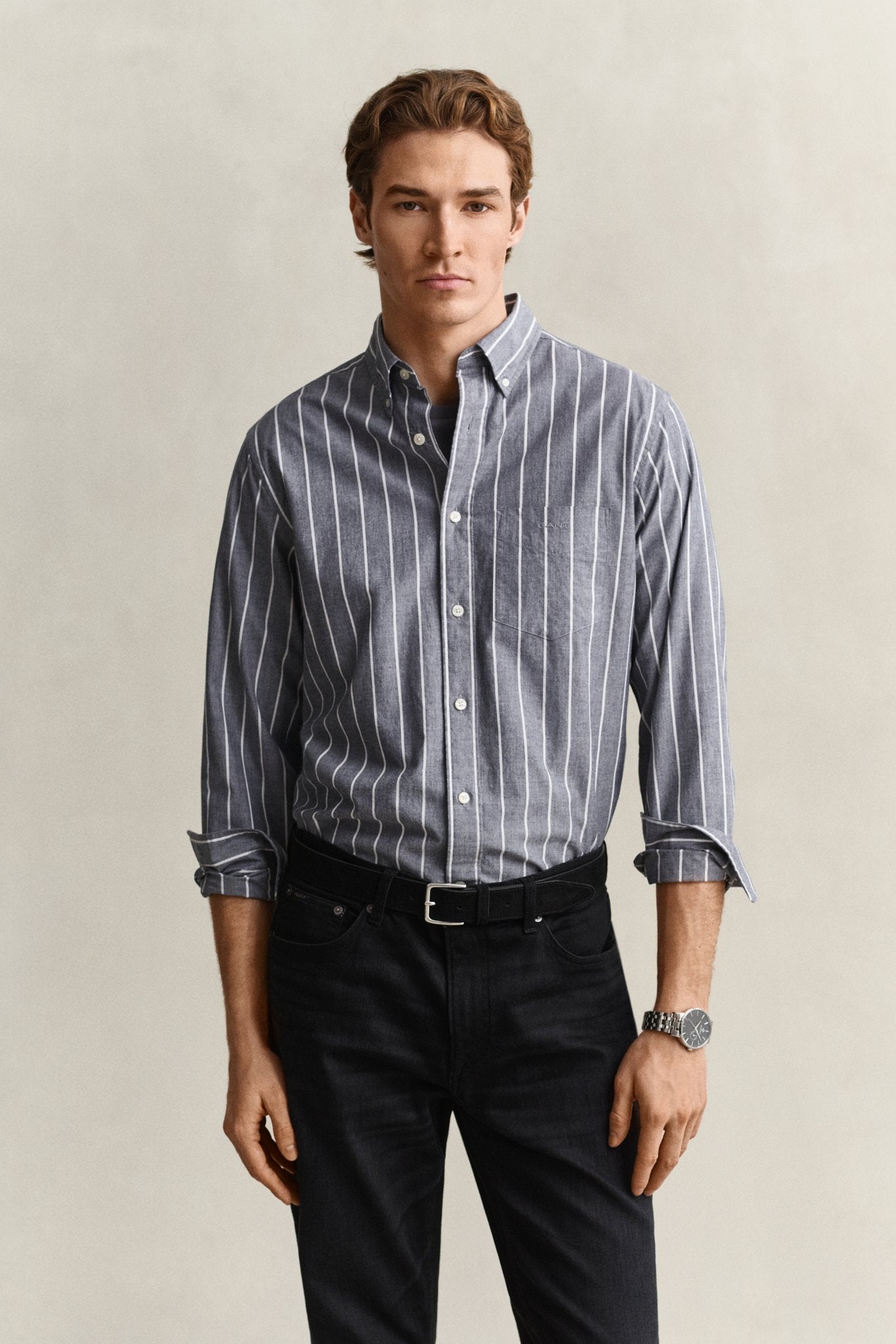 Gant Herren Hemden  Dark Indigo