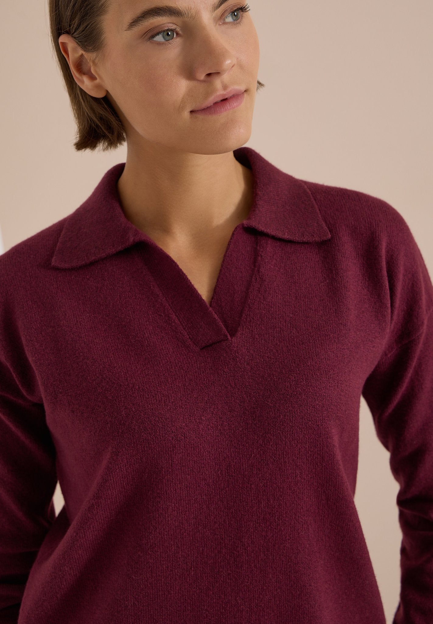 Cecil Damen Pullover Red Wine