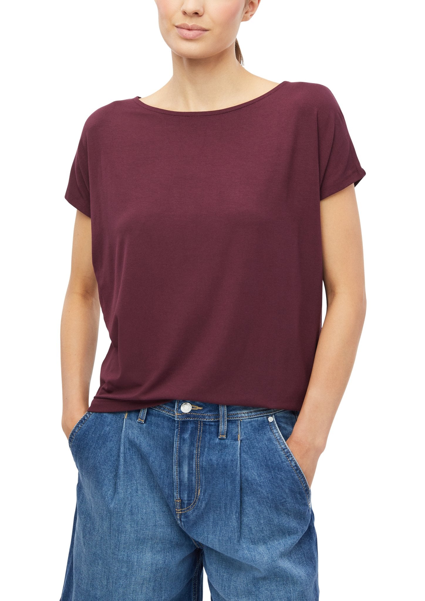 S. Oliver red Damen T-Shirts  Lilac/Pink