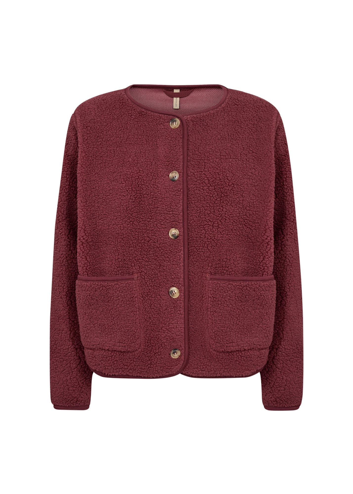 Soya Concept Damen Strickjacken Oxblood Red