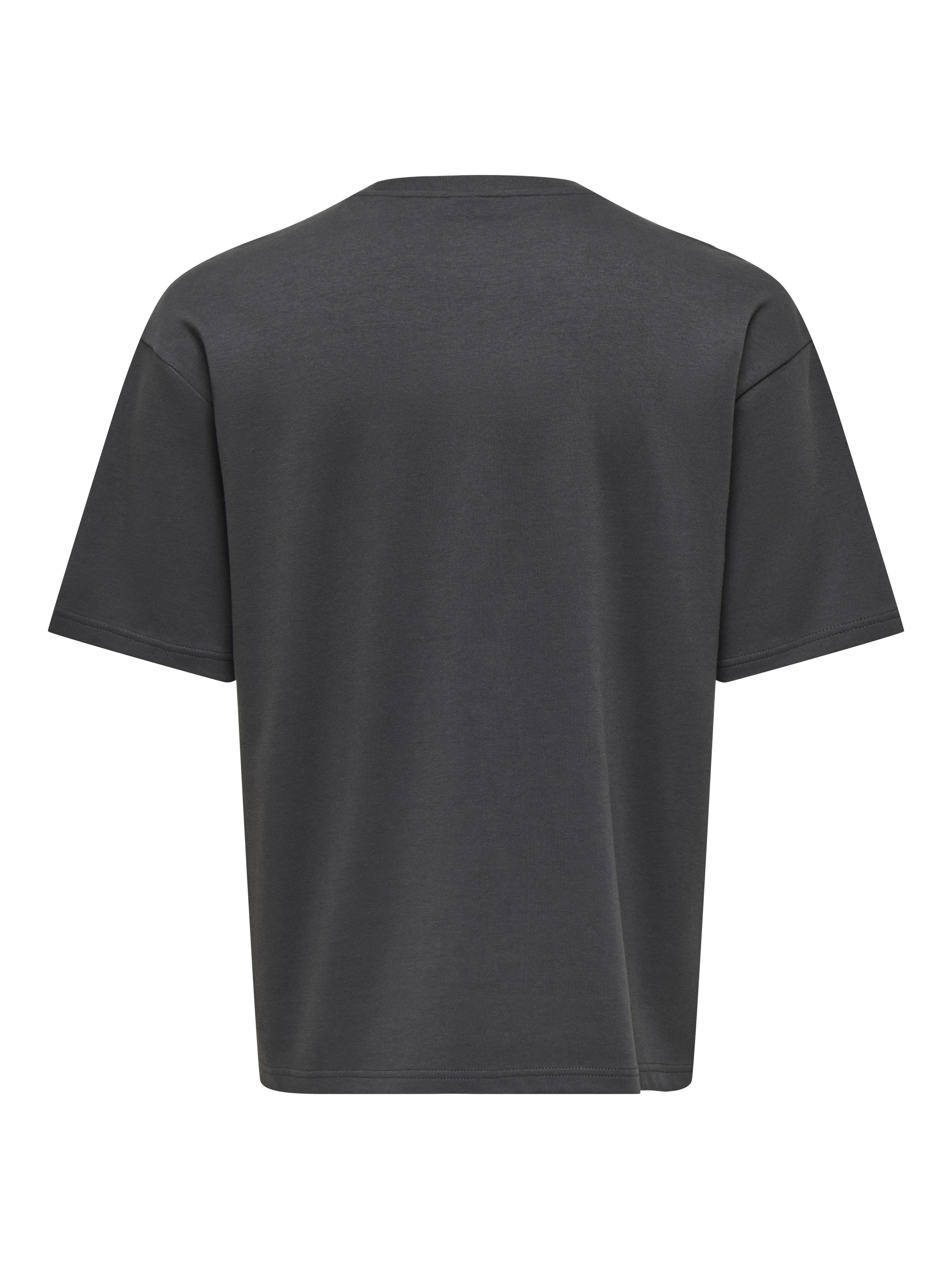 Only & Sons Herren T-Shirts kurz Grey Pinstripe