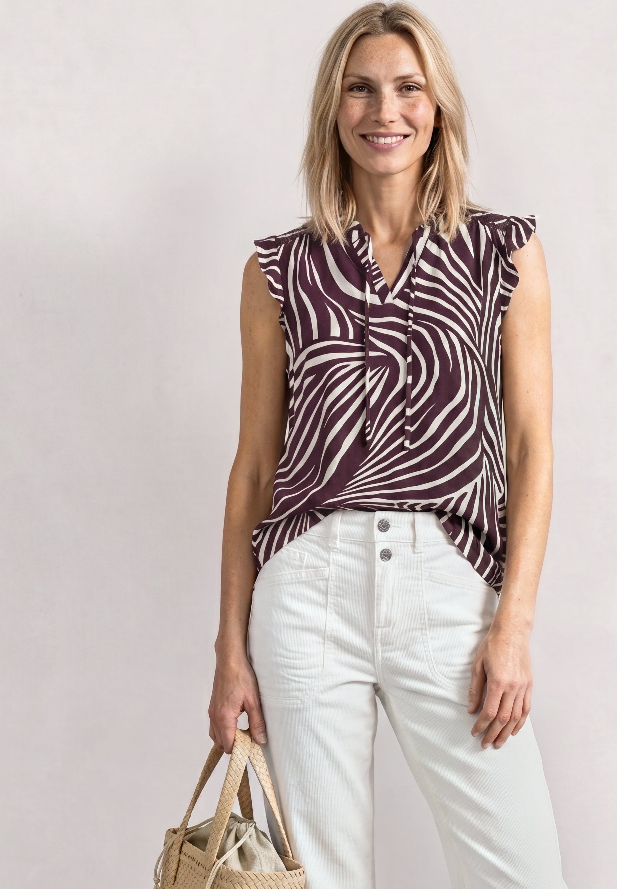 Street One Damen T-Shirts  Rustic Ro